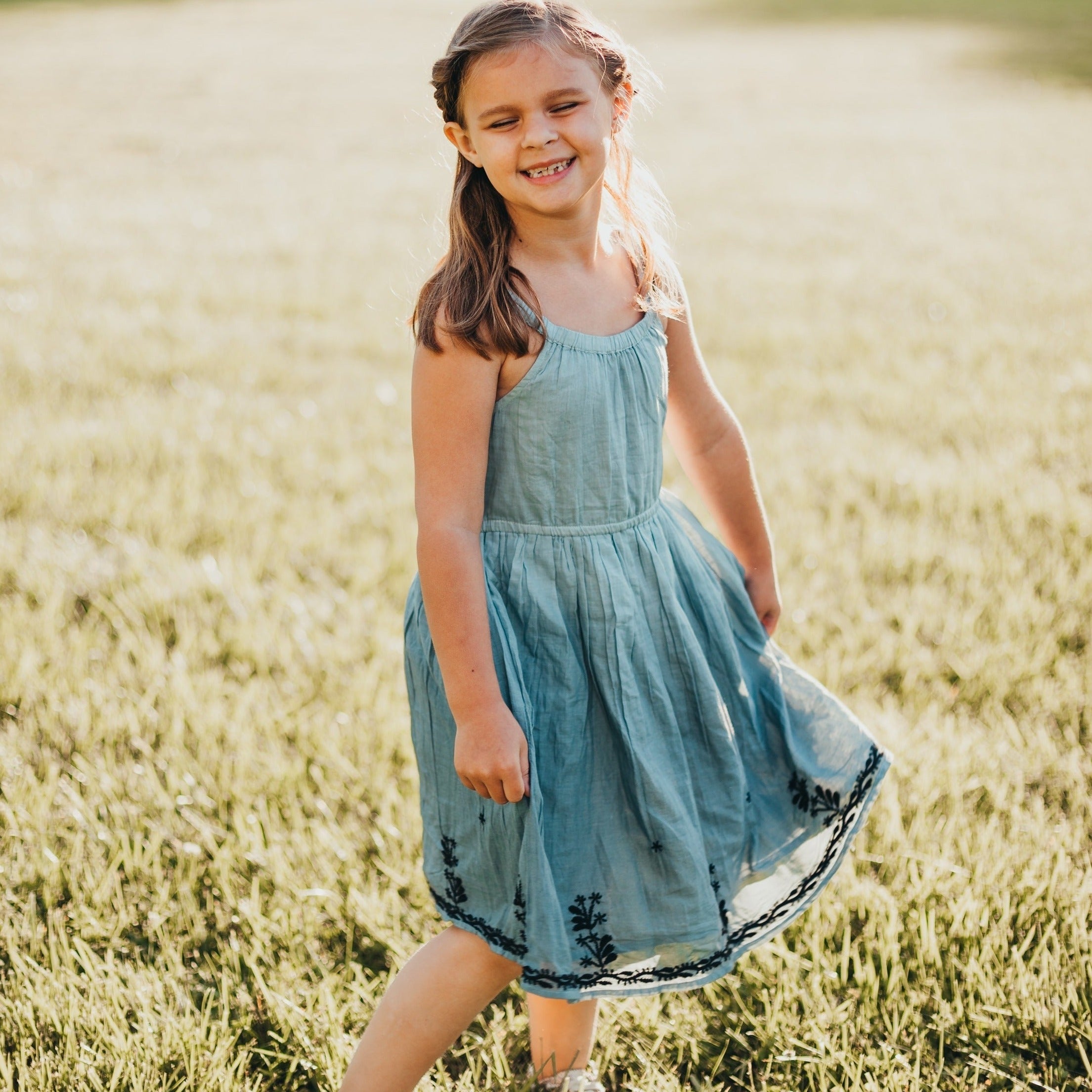 Leila Dress In Grey