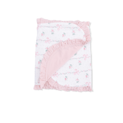 Dainty Buds And Bows - Ruffle Burp Cloth