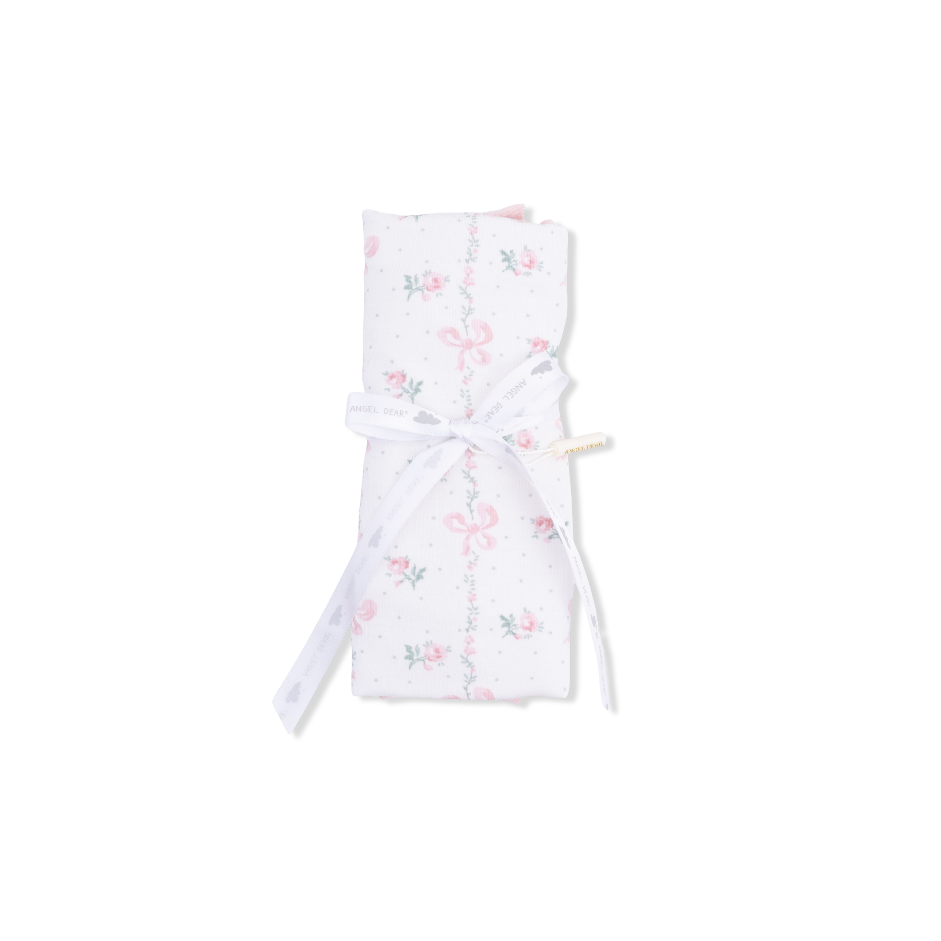 Dainty Buds And Bows - Ruffle Burp Cloth