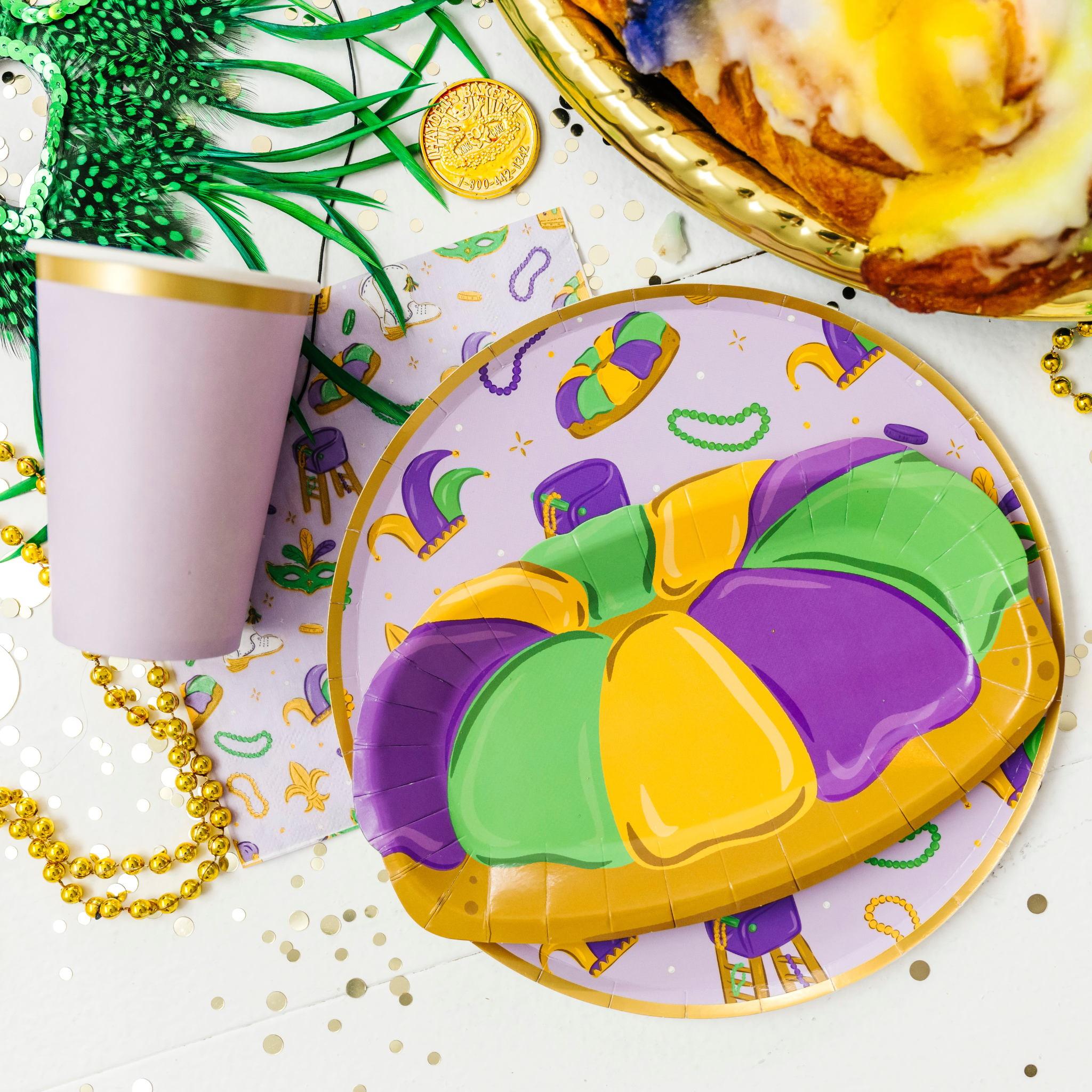 King Cake Plate