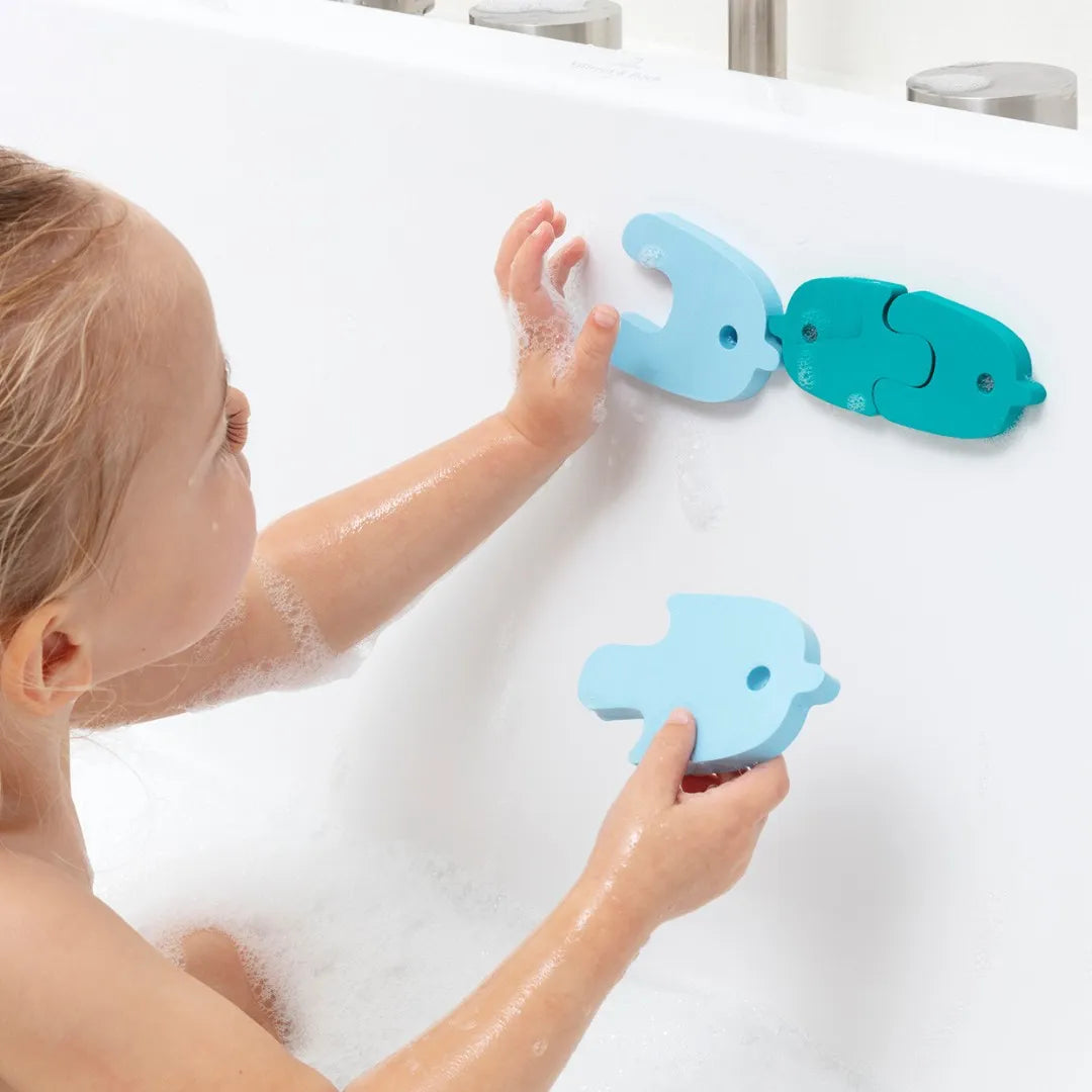 Bath Puzzle Whale
