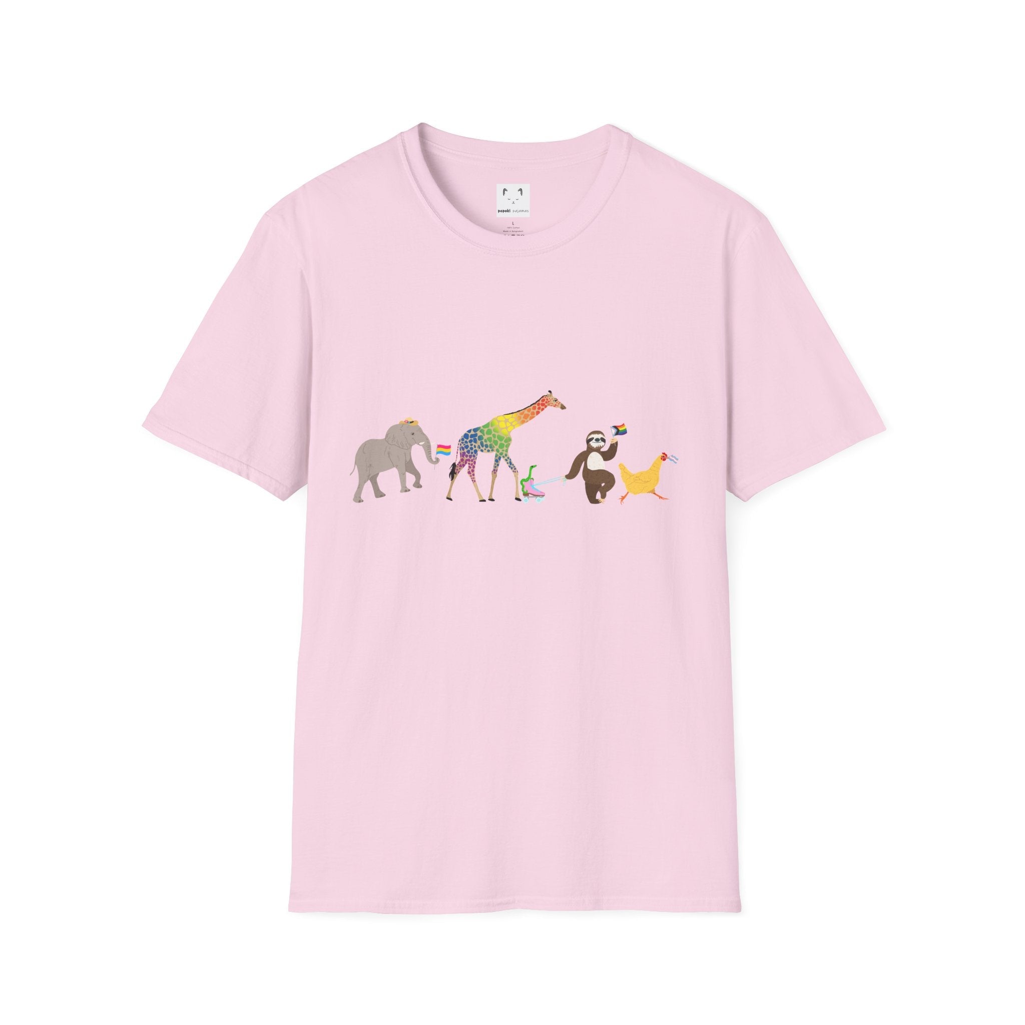 Rainbow On My Parade Unisex Softstyle Adult T-shirt
