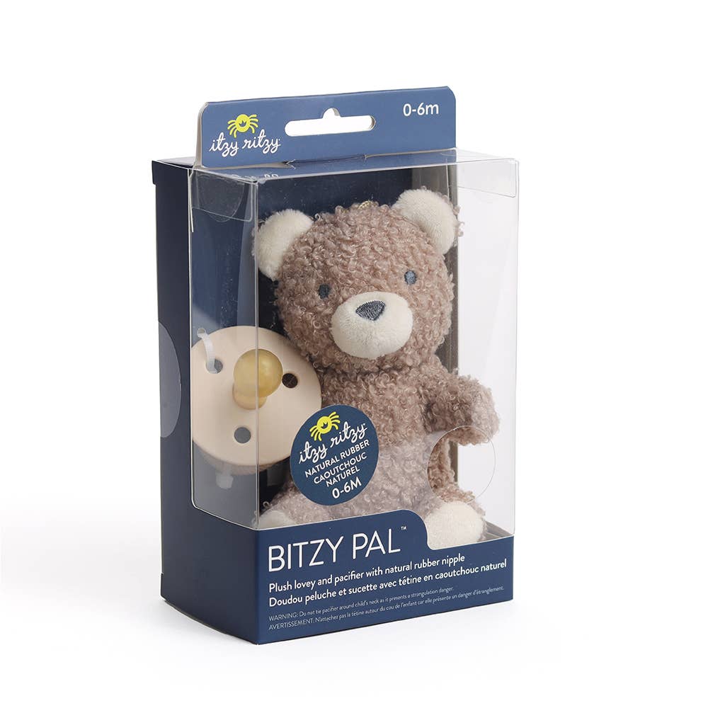Plush Bear And Paci By Itzy Ritzy Bitzy Pal