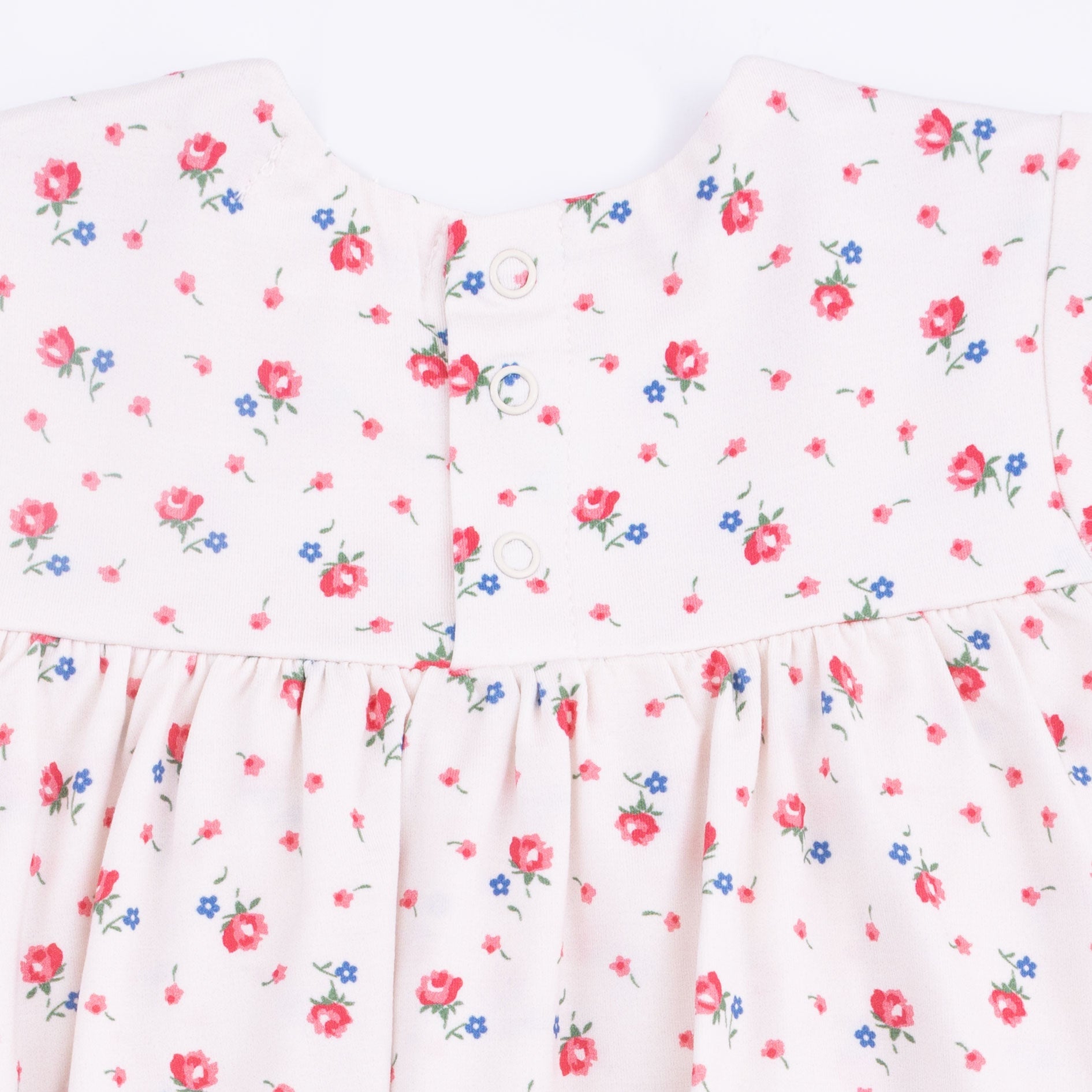 Joli Rosette - Smocked Ruffle Bubble With Skirt