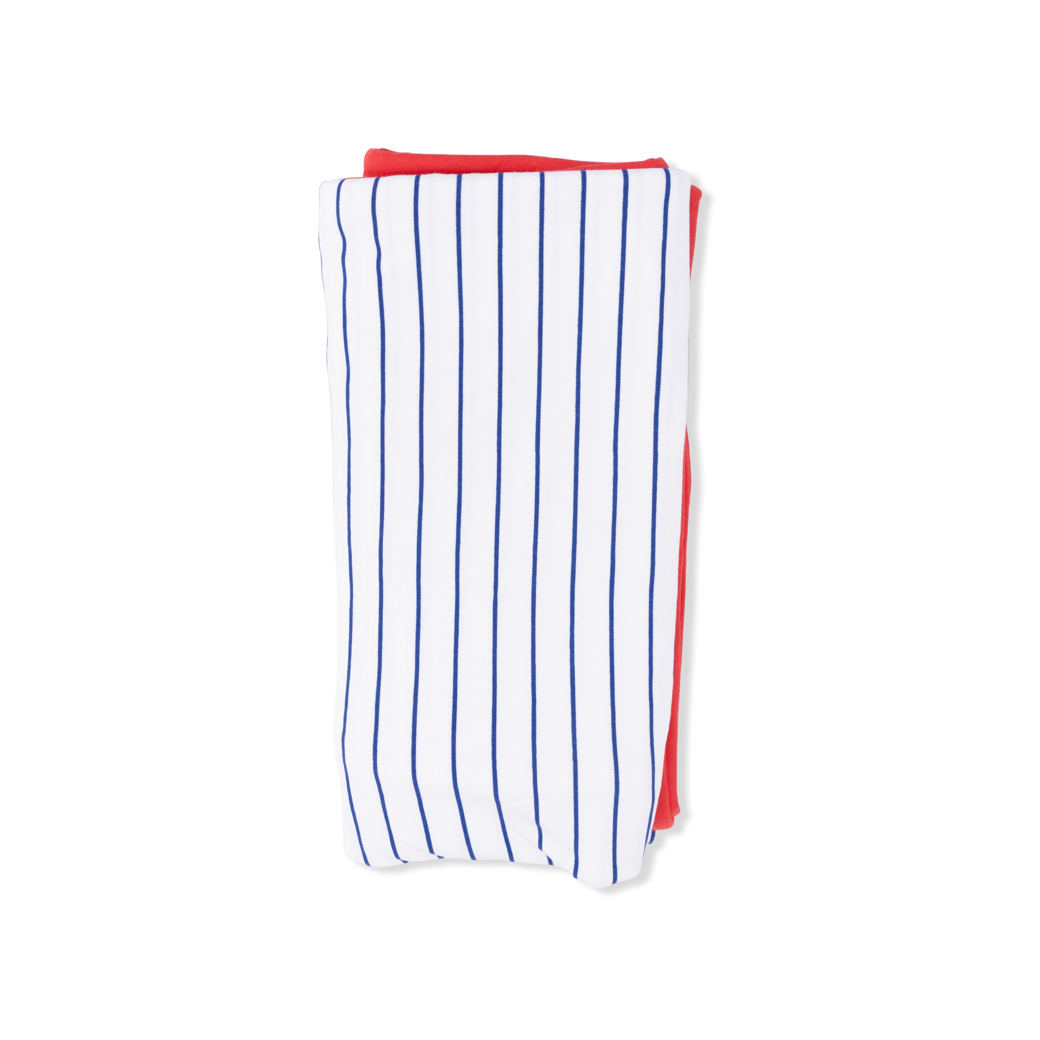 Baseball Stripe - 2 Ply Blanket With Binding