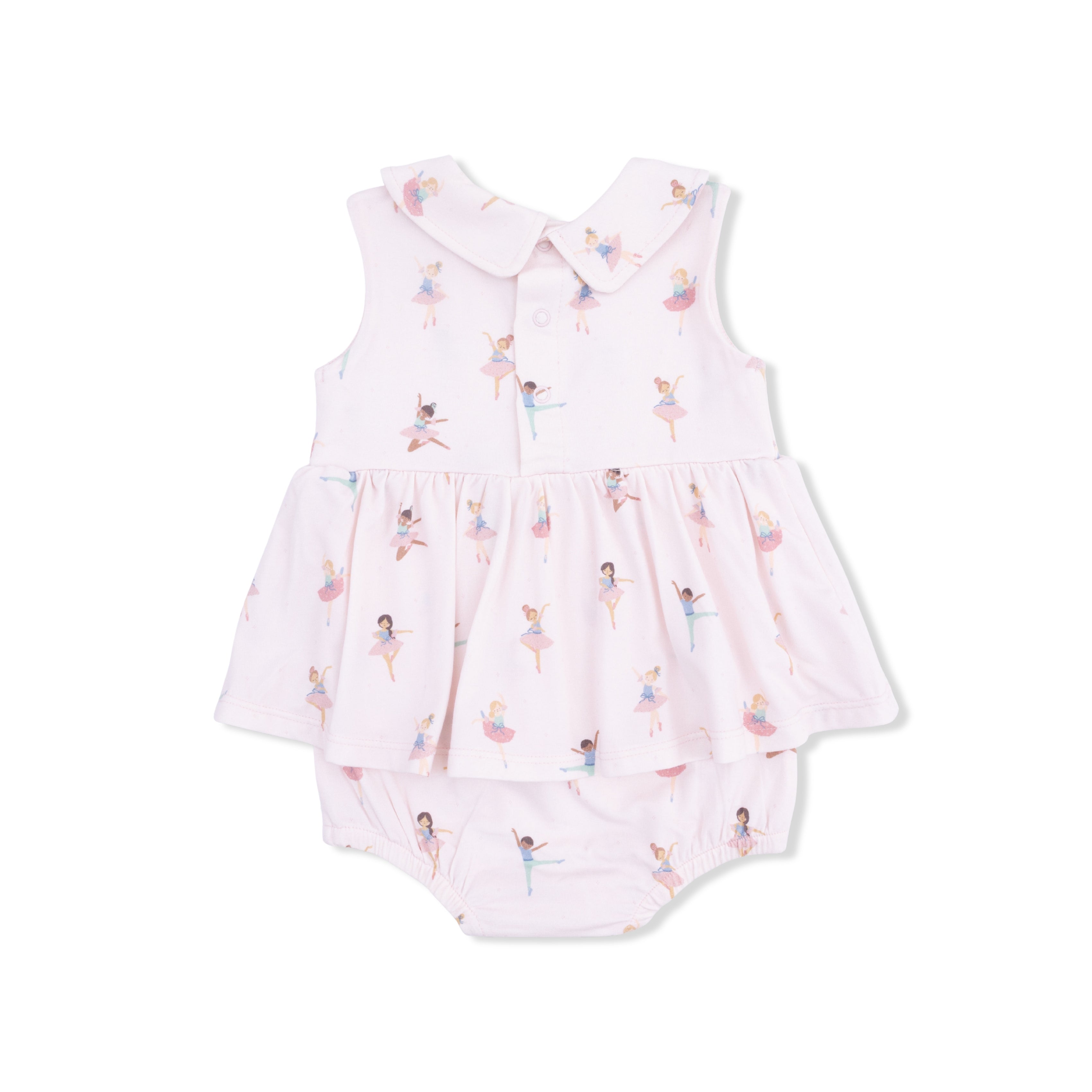 Petite Ballet  - Peter Pan Collar Bubble With Skirt