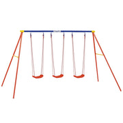 Multi-Play Swingset Bundle - With Surf Swing & Glider Accessories
