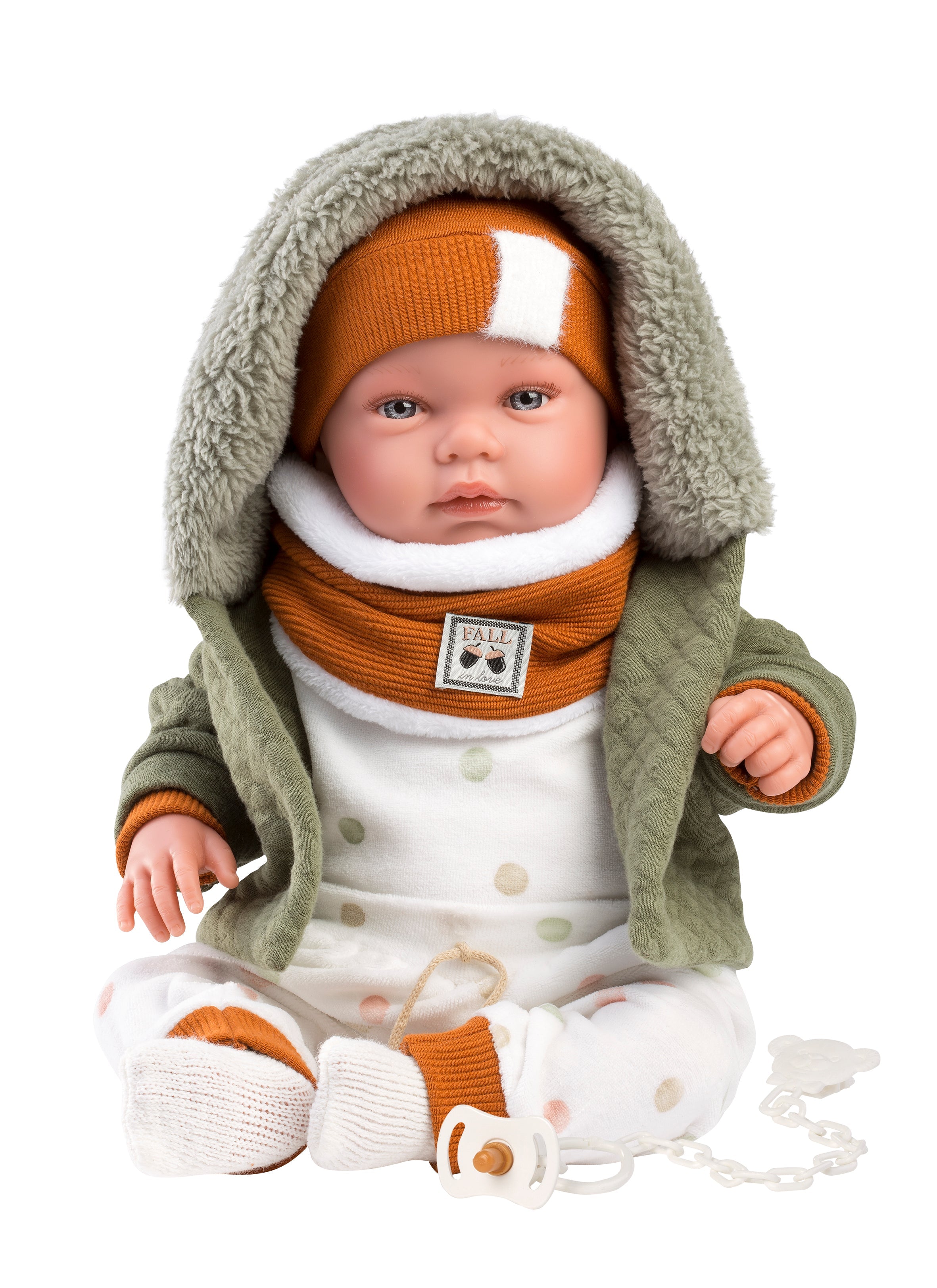 17.3" Articulated Newborn Doll Nicholas