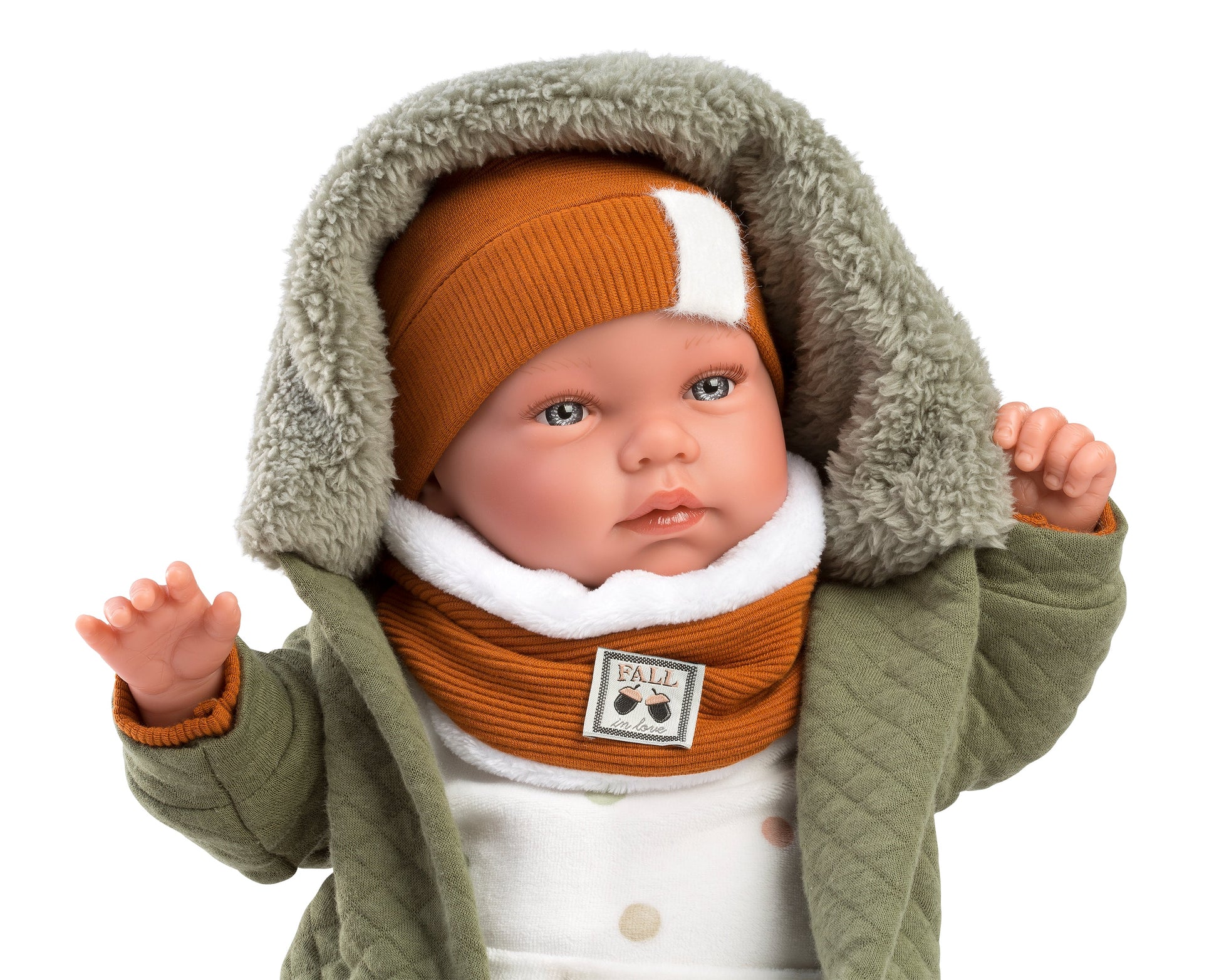 17.3" Articulated Newborn Doll Nicholas