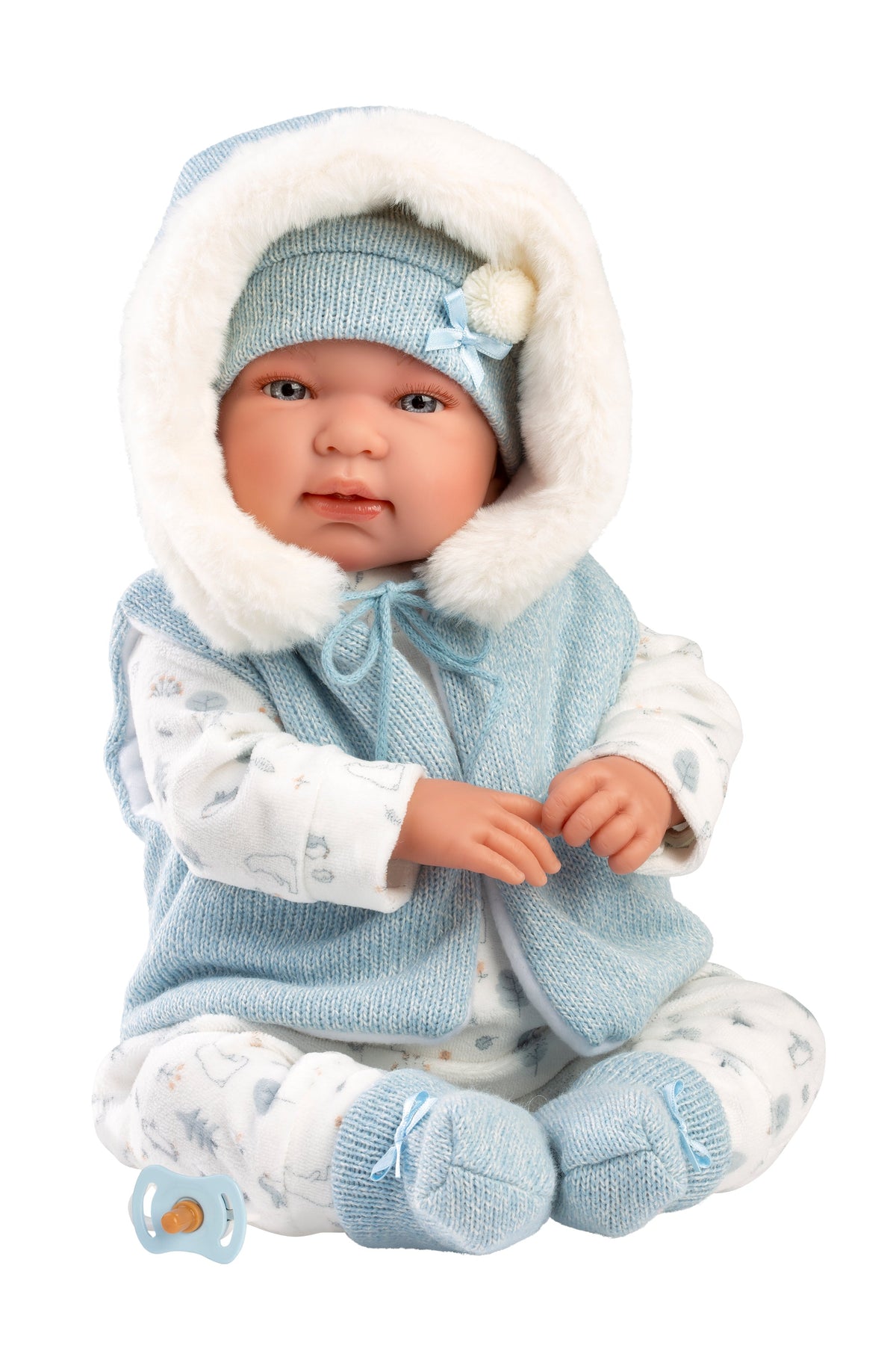 17.3" Soft Body Newborn Doll Brandon