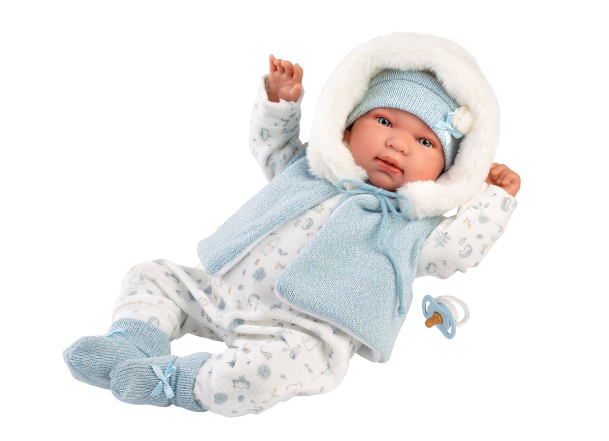 17.3" Soft Body Newborn Doll Brandon