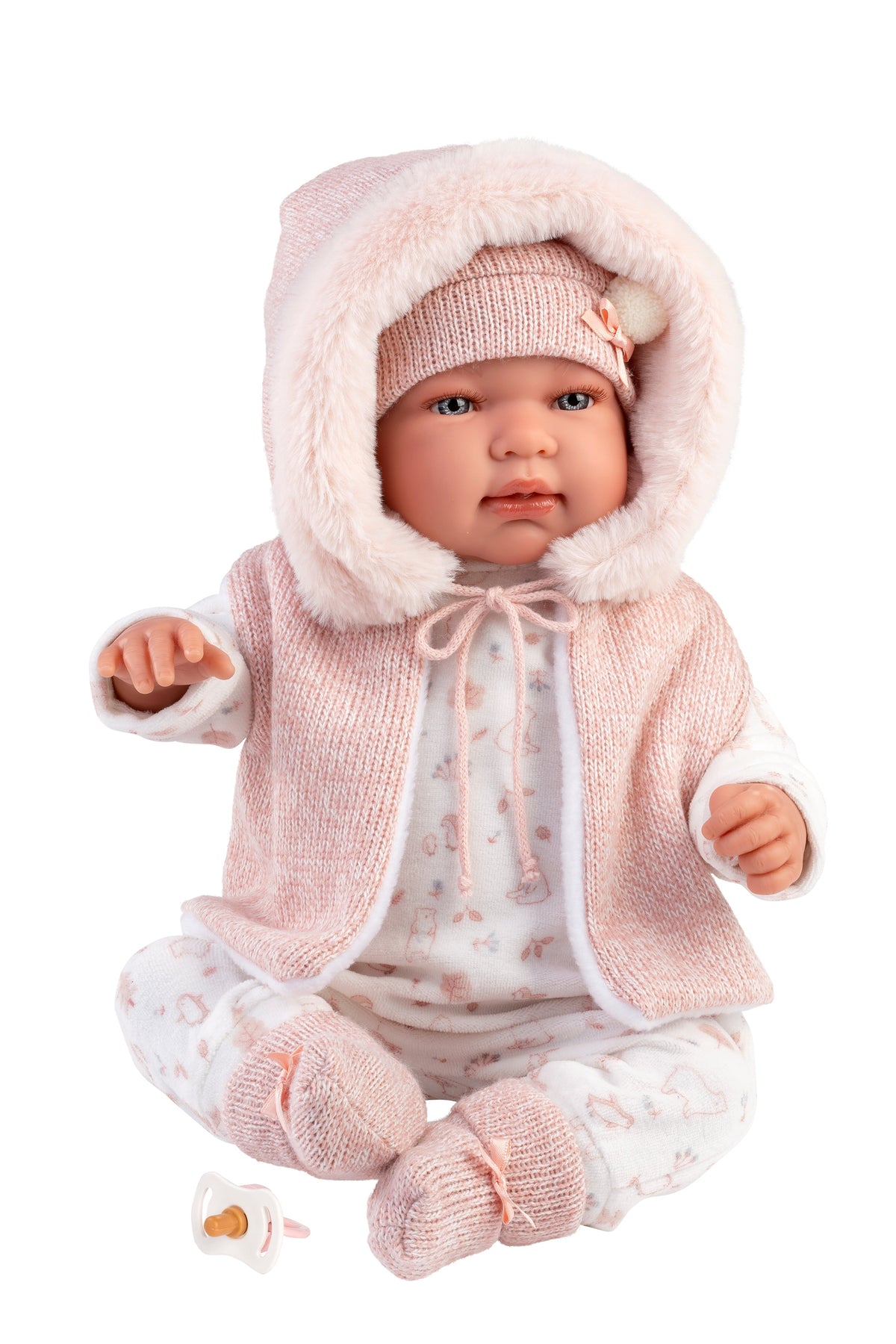 17.3" Soft Body Newborn Doll Bella