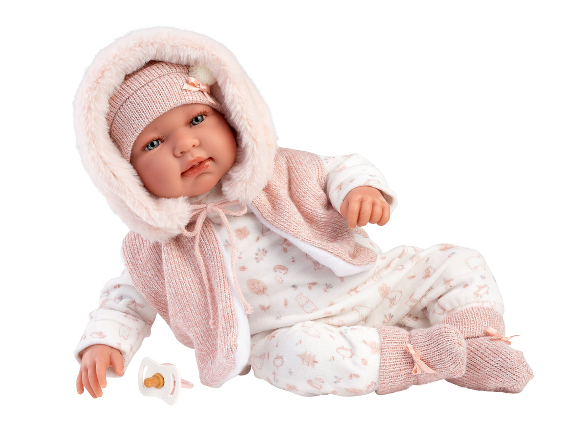 17.3" Soft Body Newborn Doll Bella