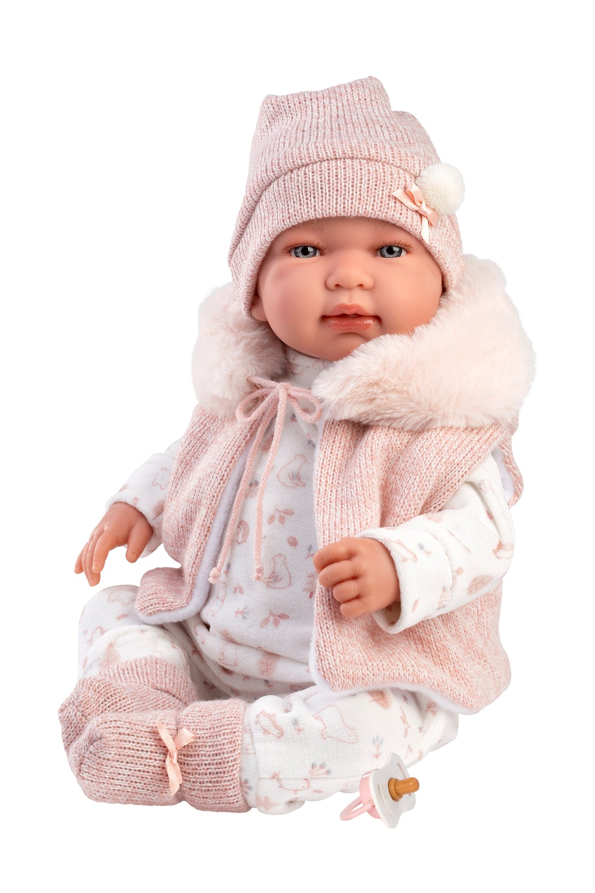 17.3" Soft Body Newborn Doll Bella