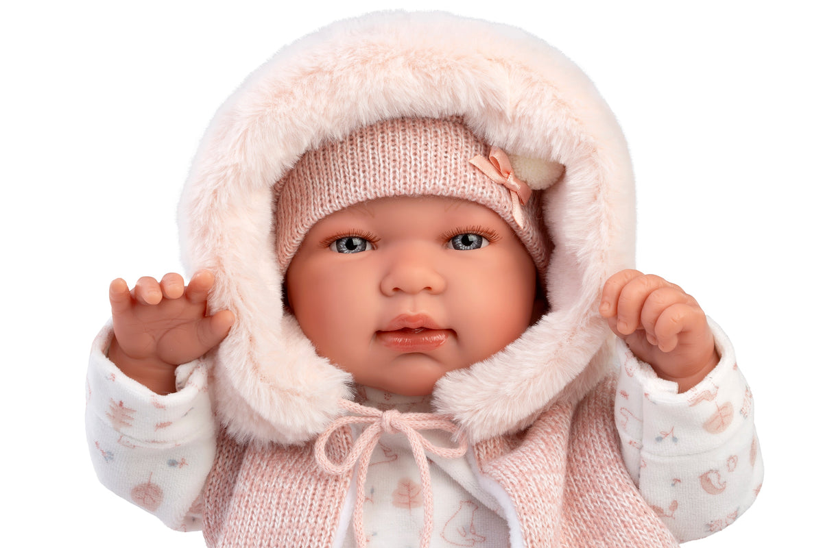 17.3" Soft Body Newborn Doll Bella