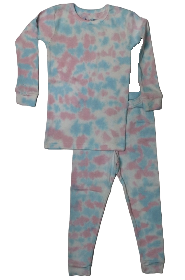 ️kids Cotton Tie Dye Pajamas - Harlie