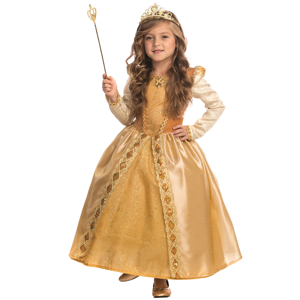 Gold Princess Costume - Kids