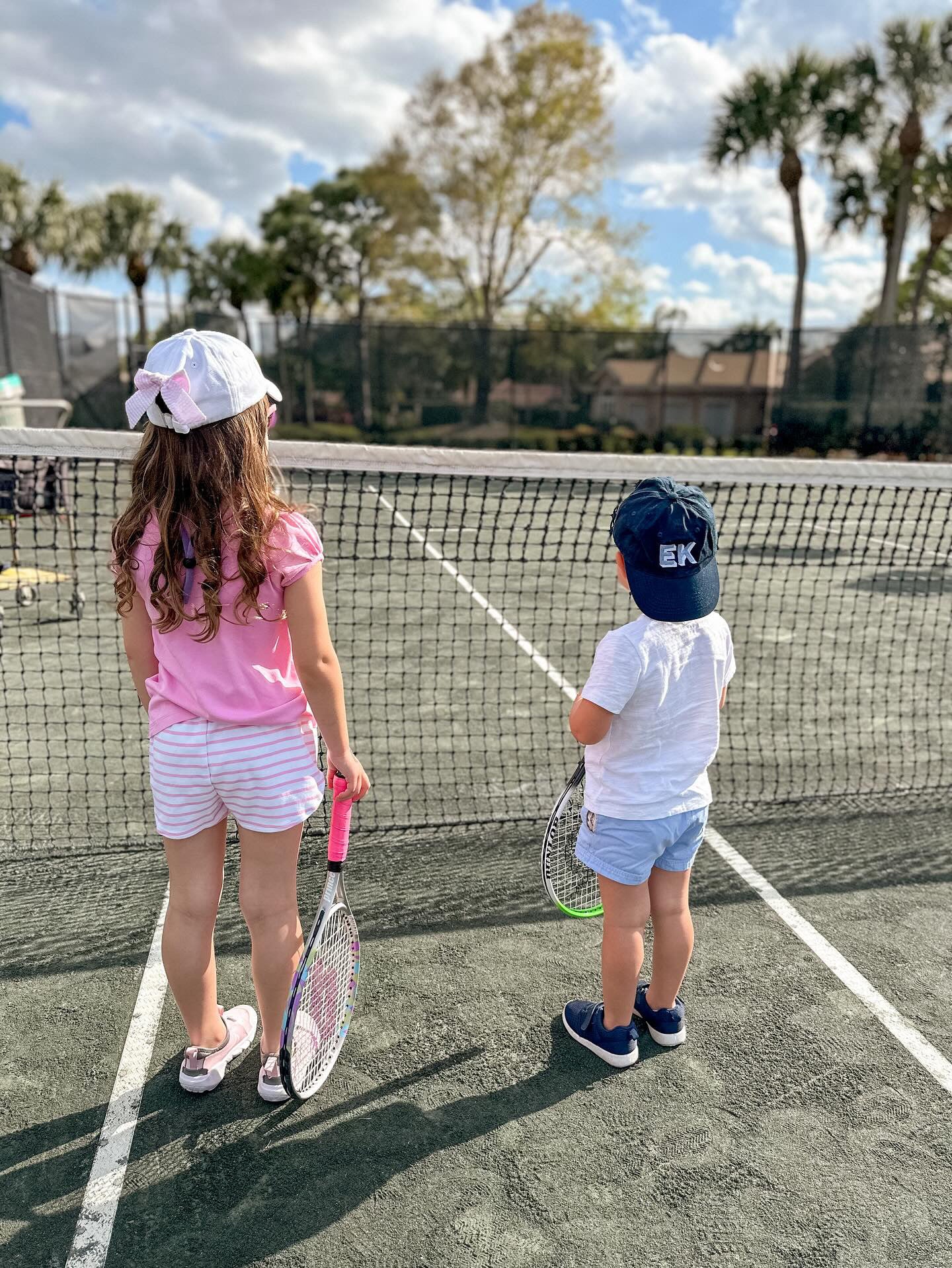 Tennis Bow Baseball Hat (girls)