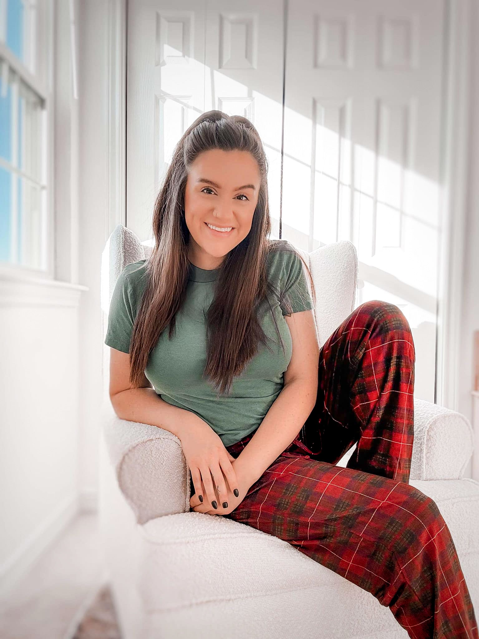 Cozy Plaid | Adult Jogger