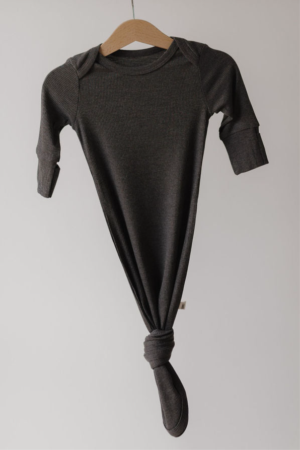 Bamboo Knotted Gown | Shadow