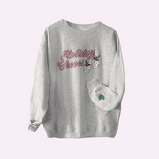 Holiday Cheers ♡ Adult Sweatshirt With Print