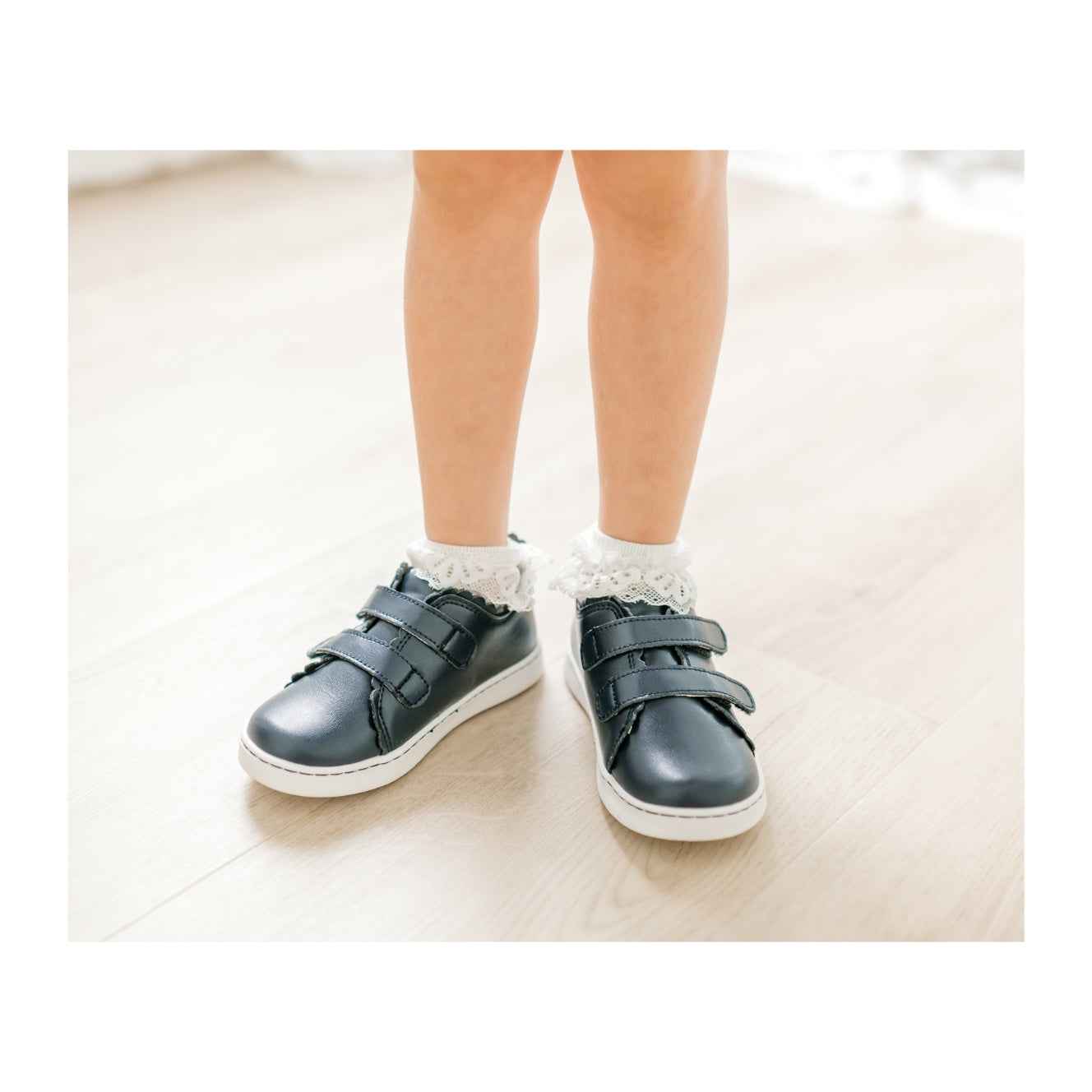Caroline Scalloped Sneaker