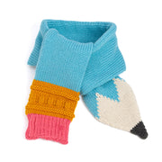 Children's Soft Warm Double -knit Scarf - Pencil- Shaped (kids Age 3-8 Years, Unisex)