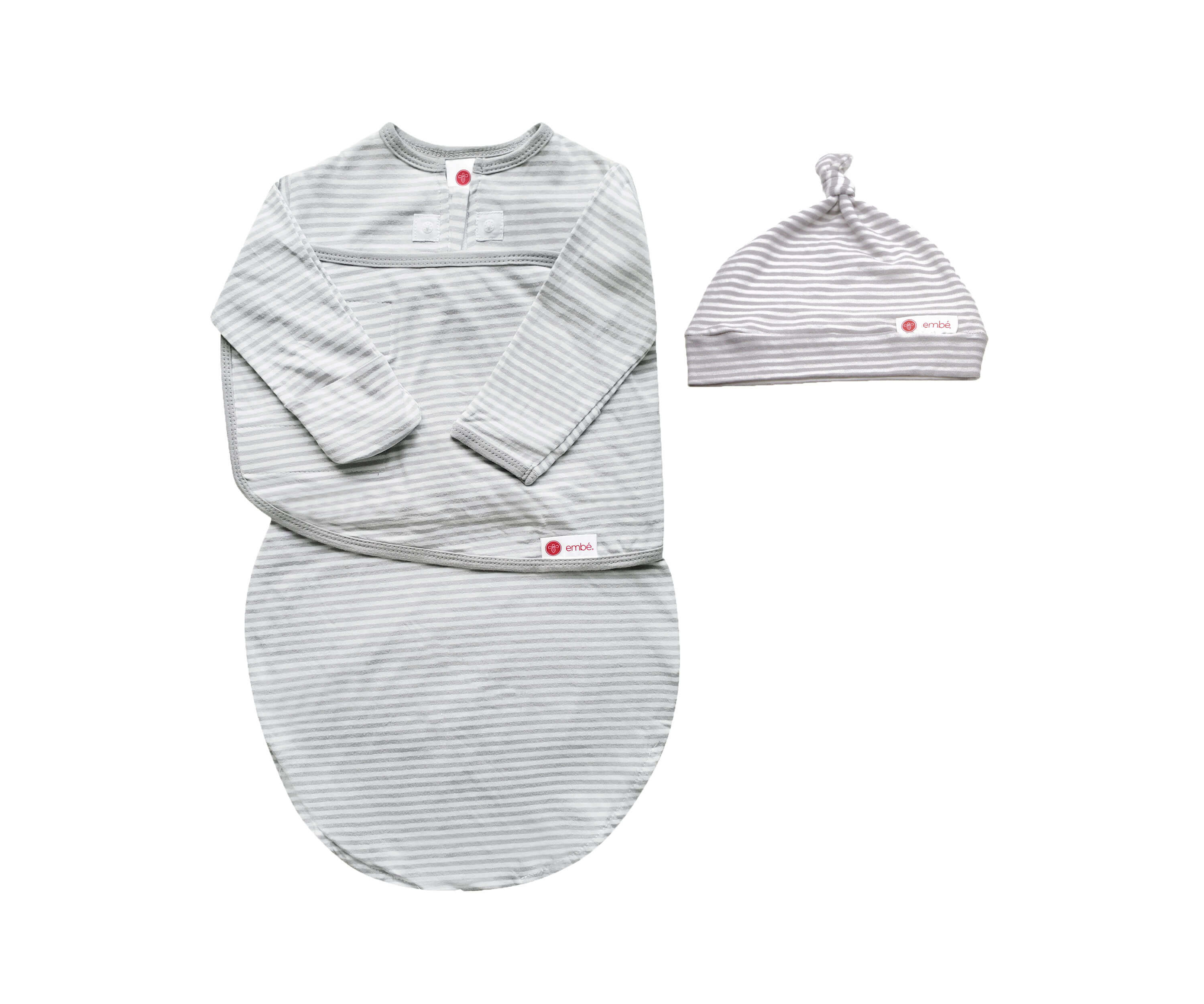 Hat + Long Sleeve Swaddle Bundle