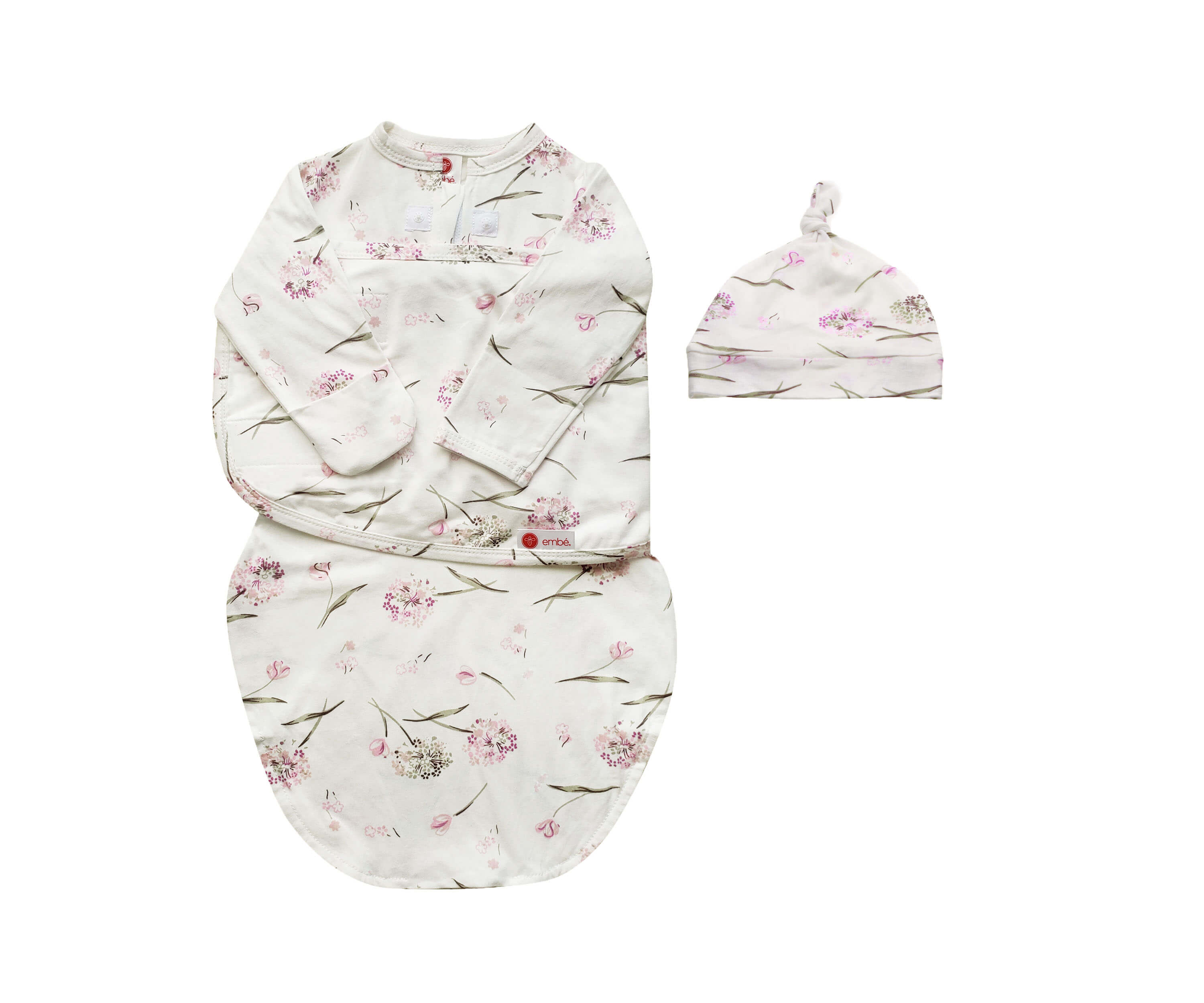 Hat + Long Sleeve Swaddle Bundle