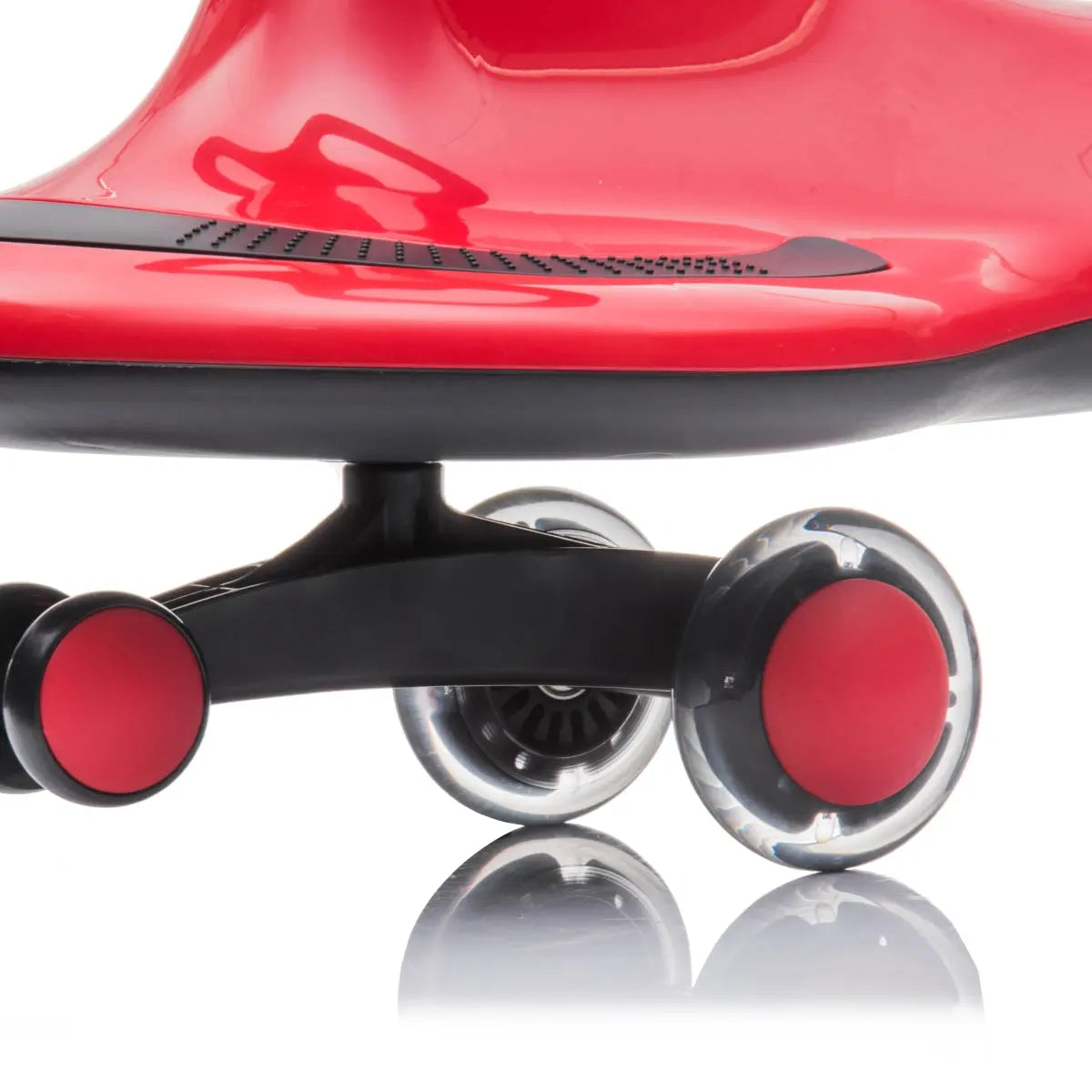 Swing Car With Flashing Wheels