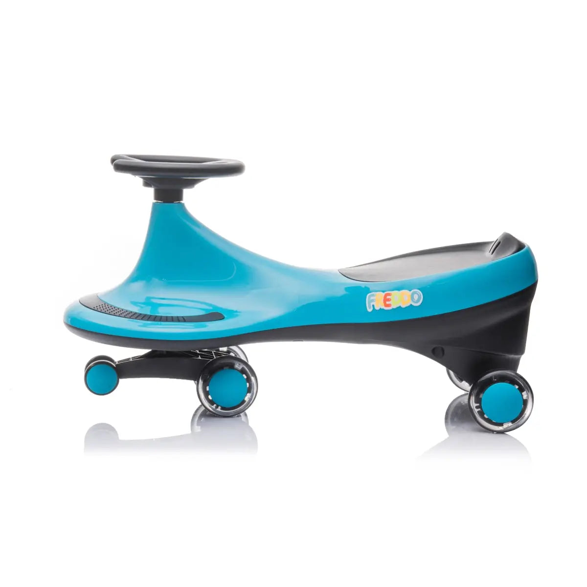 Swing Car With Flashing Wheels