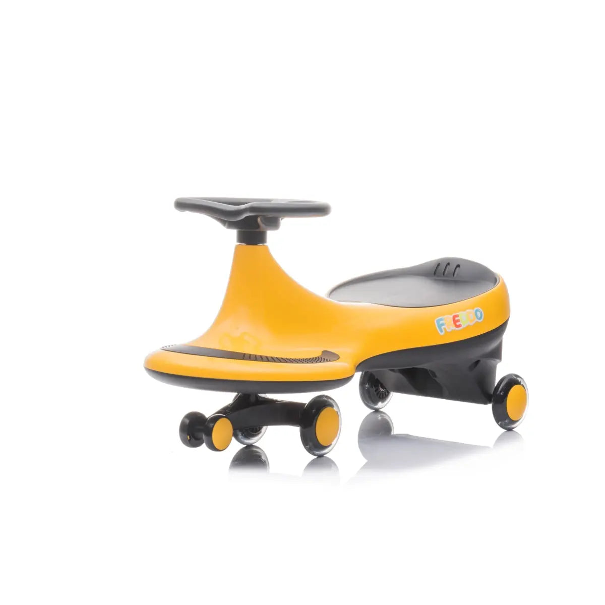 Swing Car With Flashing Wheels