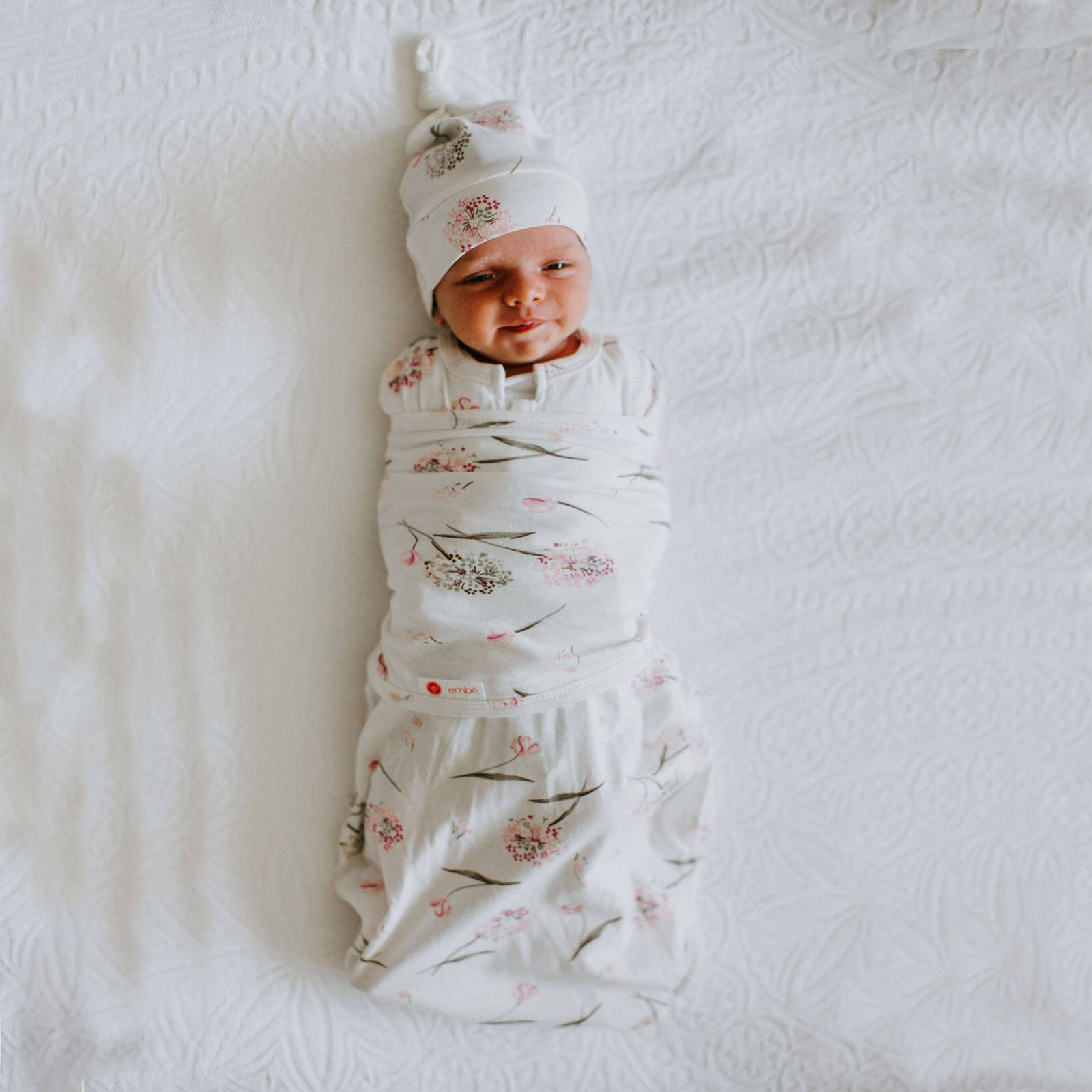 Hat + Swaddle Wrap Bundle