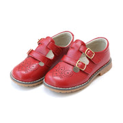 Beatrix English Double T-strap Leather Mary Jane
