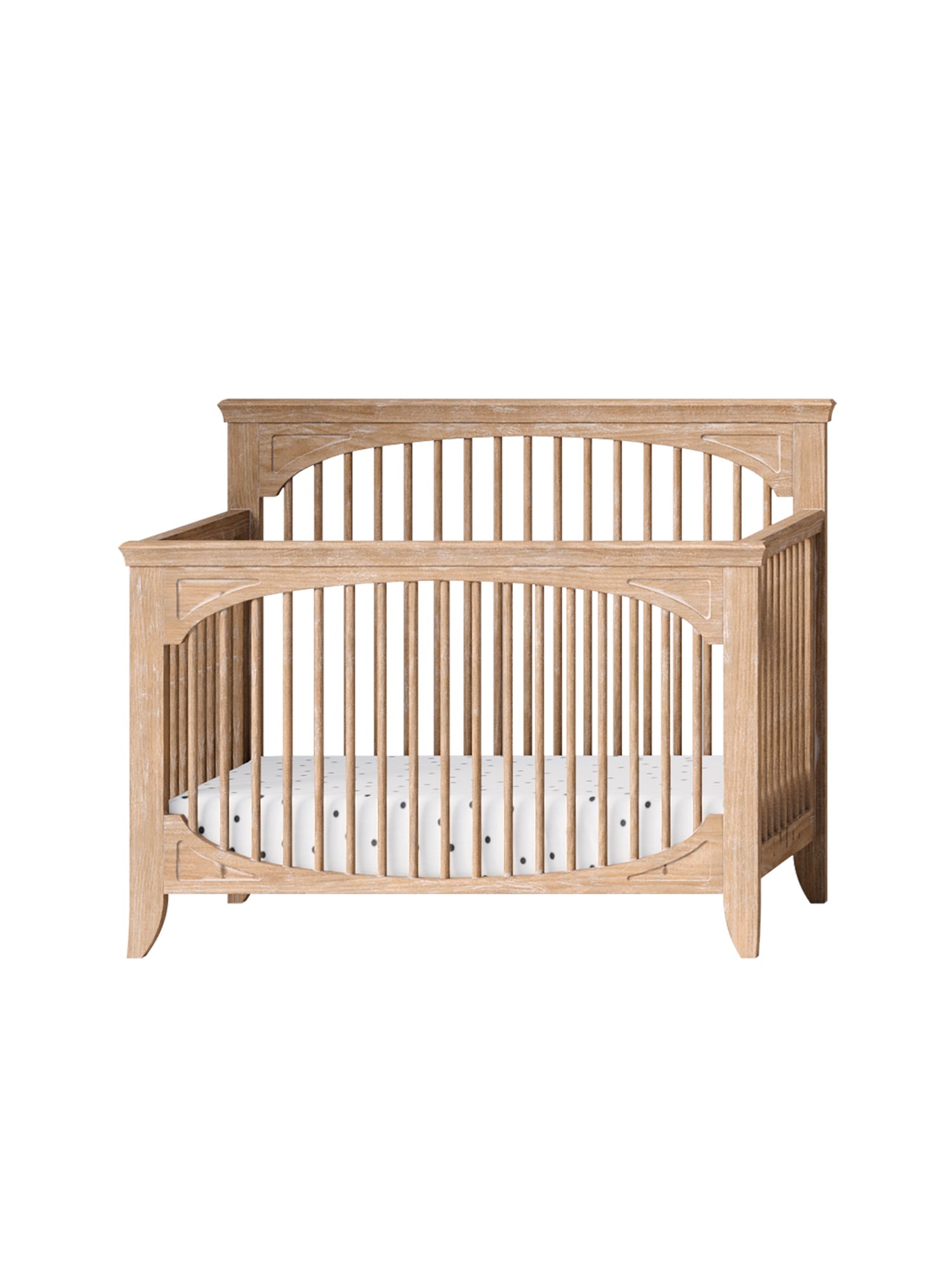 Cameo Oval 4-in-1 Convertible Crib