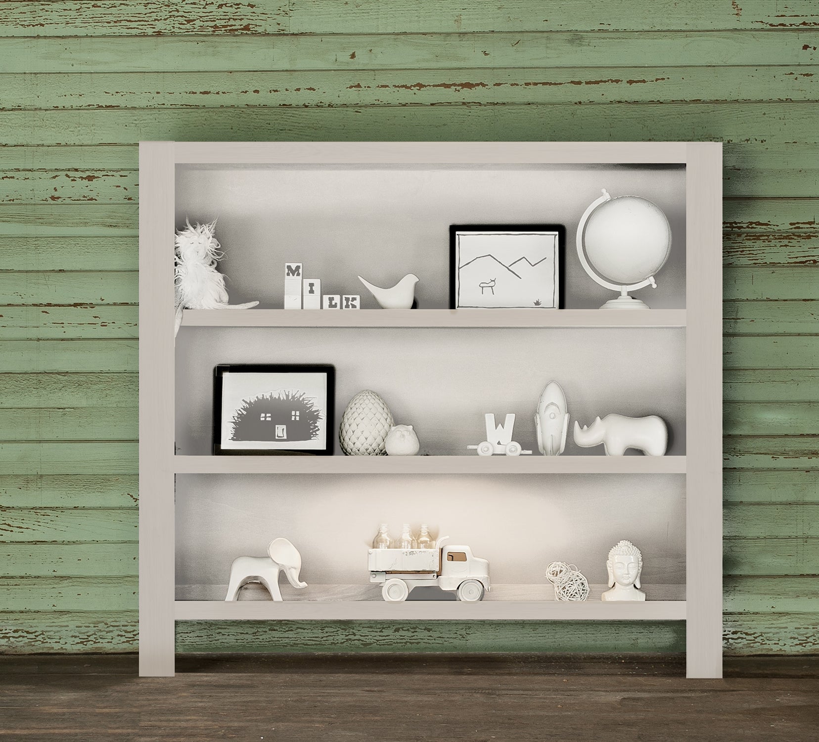 Cameo Hutch/bookcase