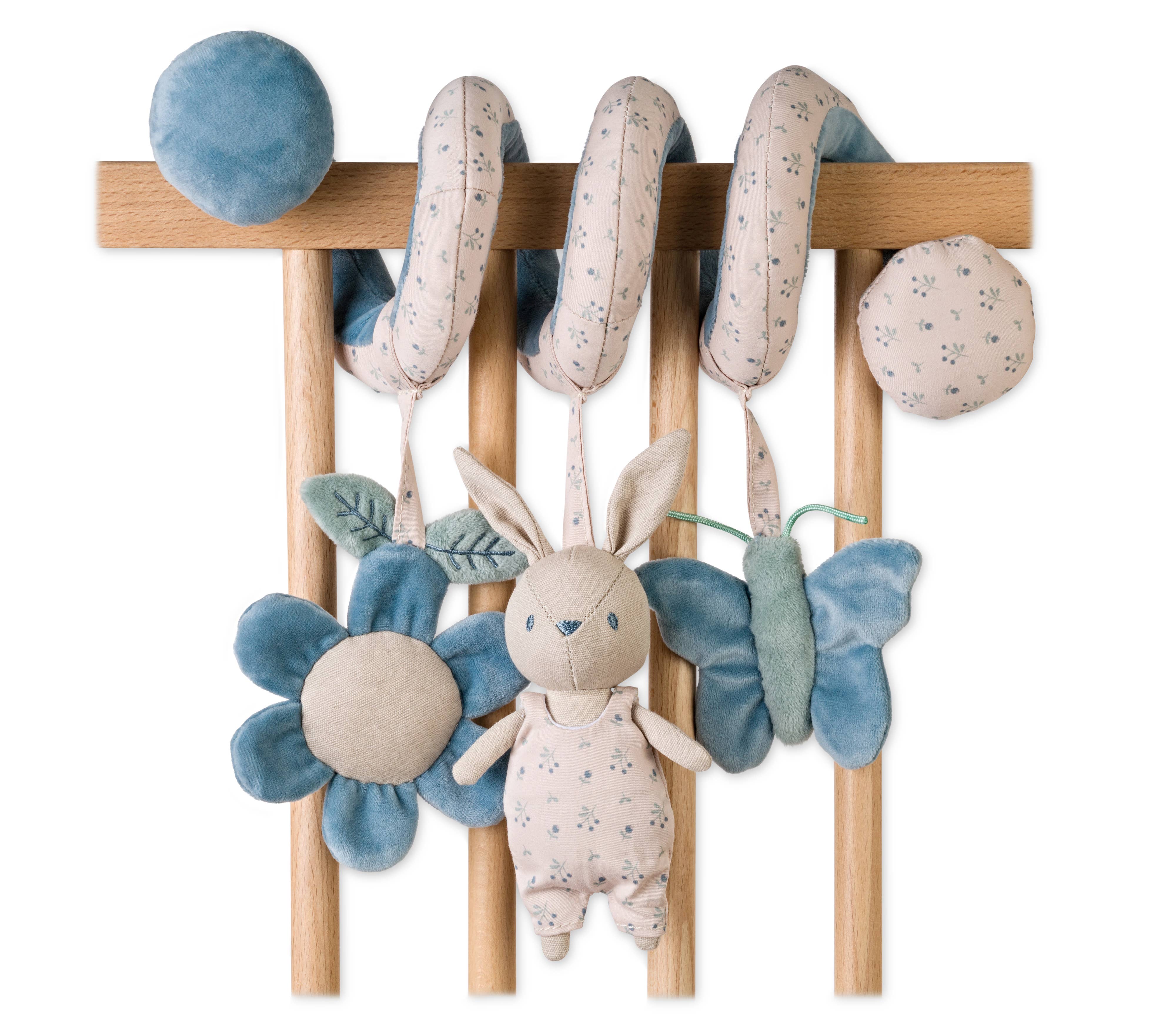 “Cotton Bunnies” Multi Activity Spiral - Dusty Blue