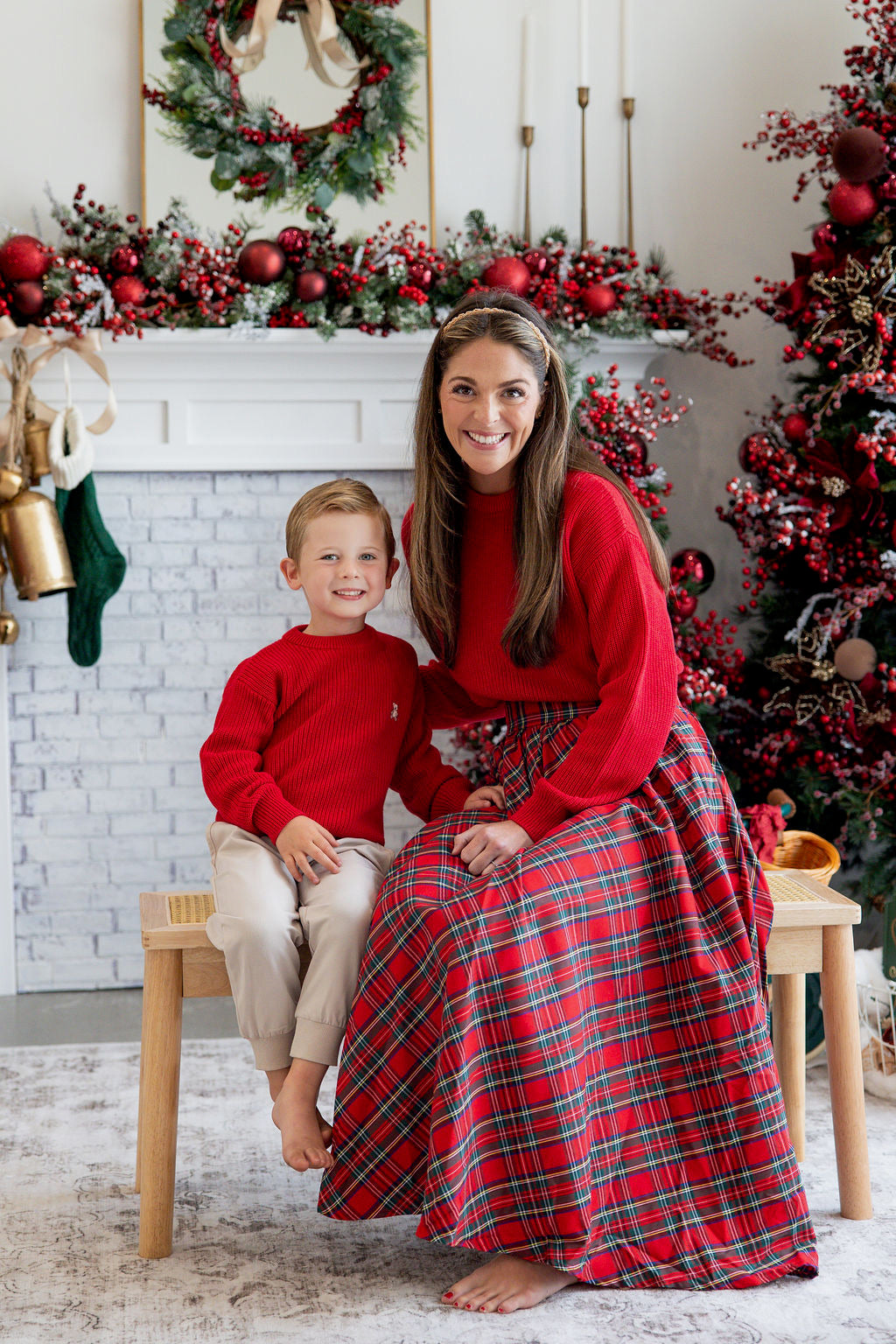 Christmas Tartan Women's Skirt