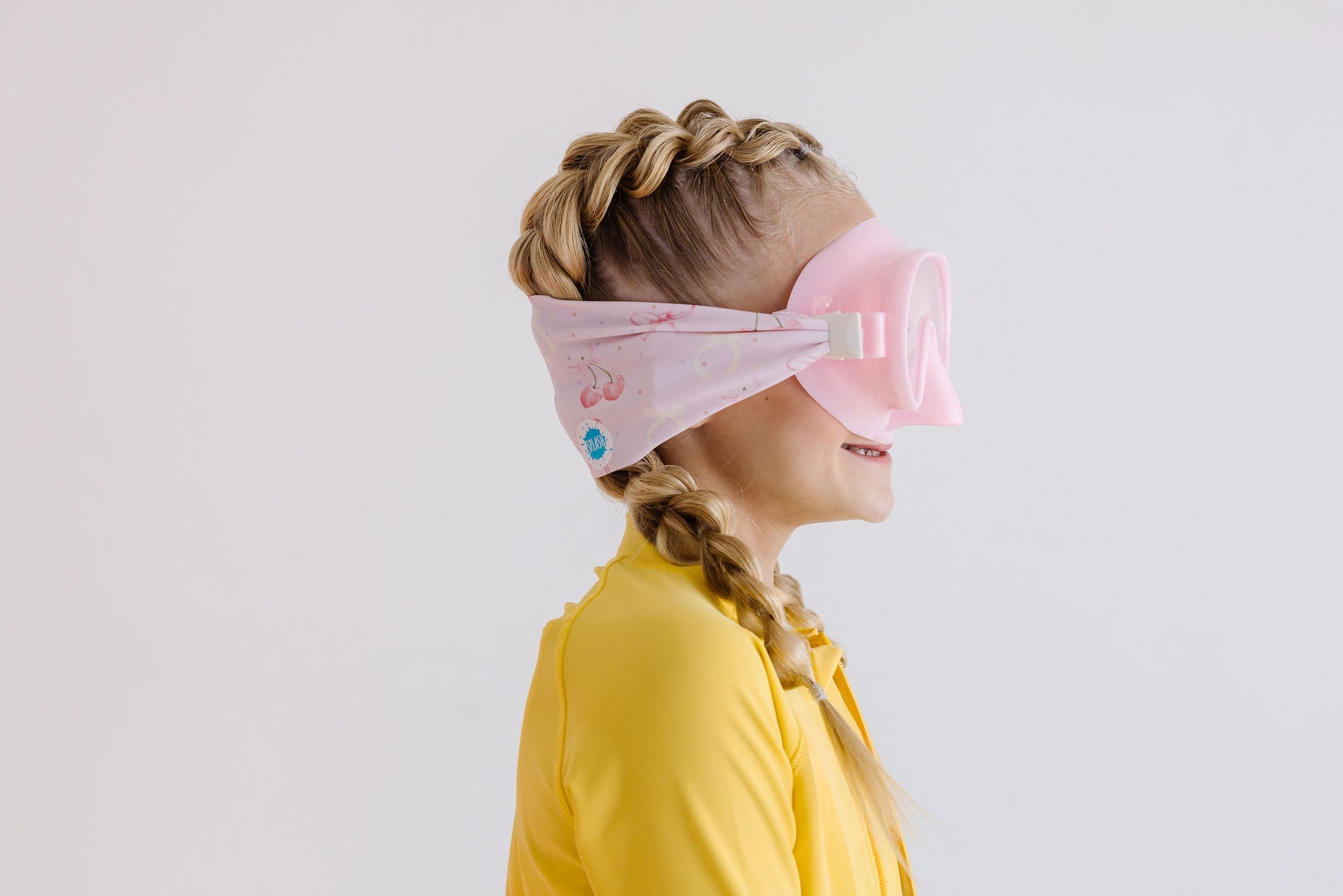 Cherry Charms Youth Swim Mask