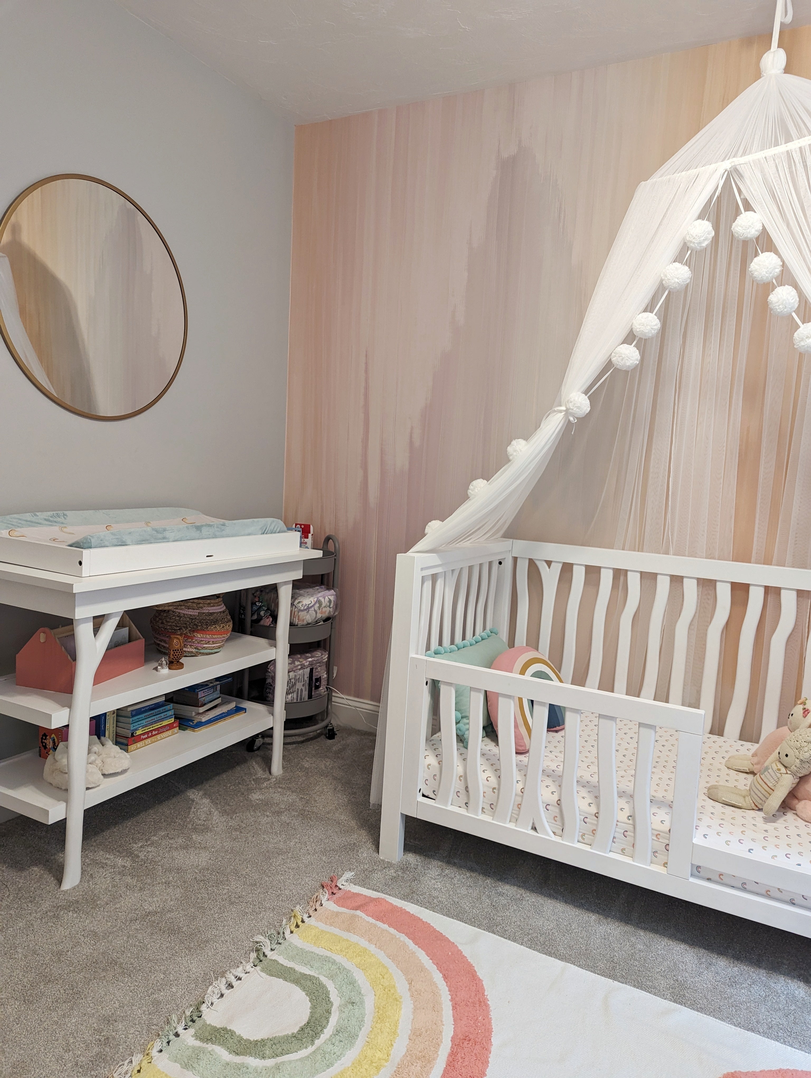 Branch Open Shelf Changing Table