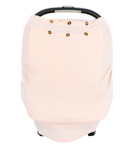 The ® Luxe Bamboo Multi-use Antimicrobial Air Filtering Infant Cover Pink