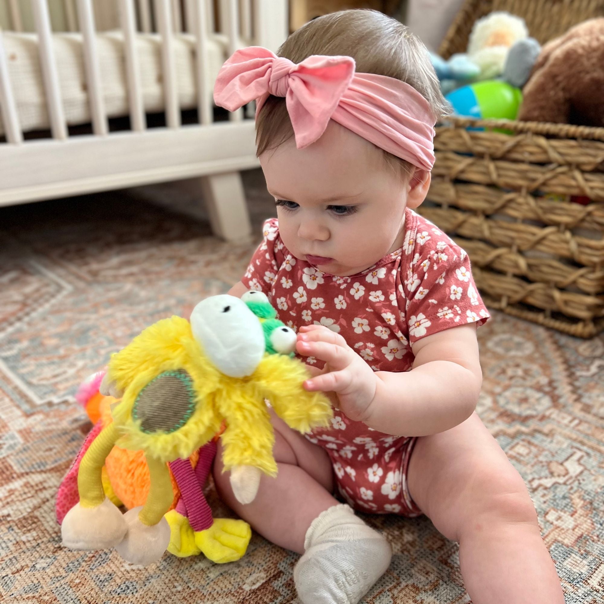 Marley The Horn Headed Monkey Chime & See Hanging Activity Toy