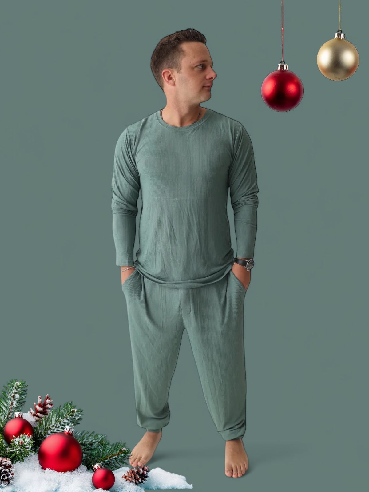 Sage Rib Men's Dream Jogger Pant