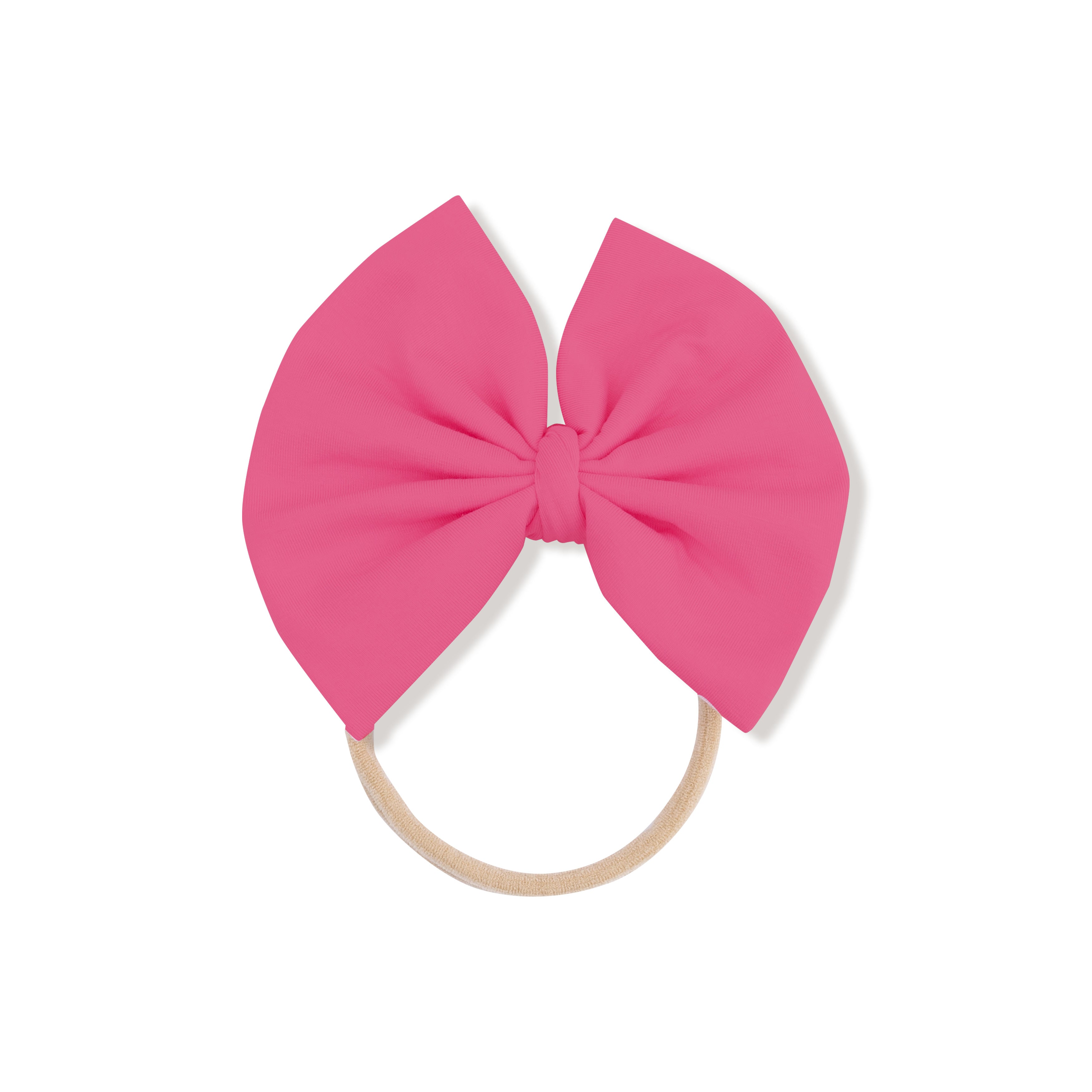 Big Bow On Soft Headband