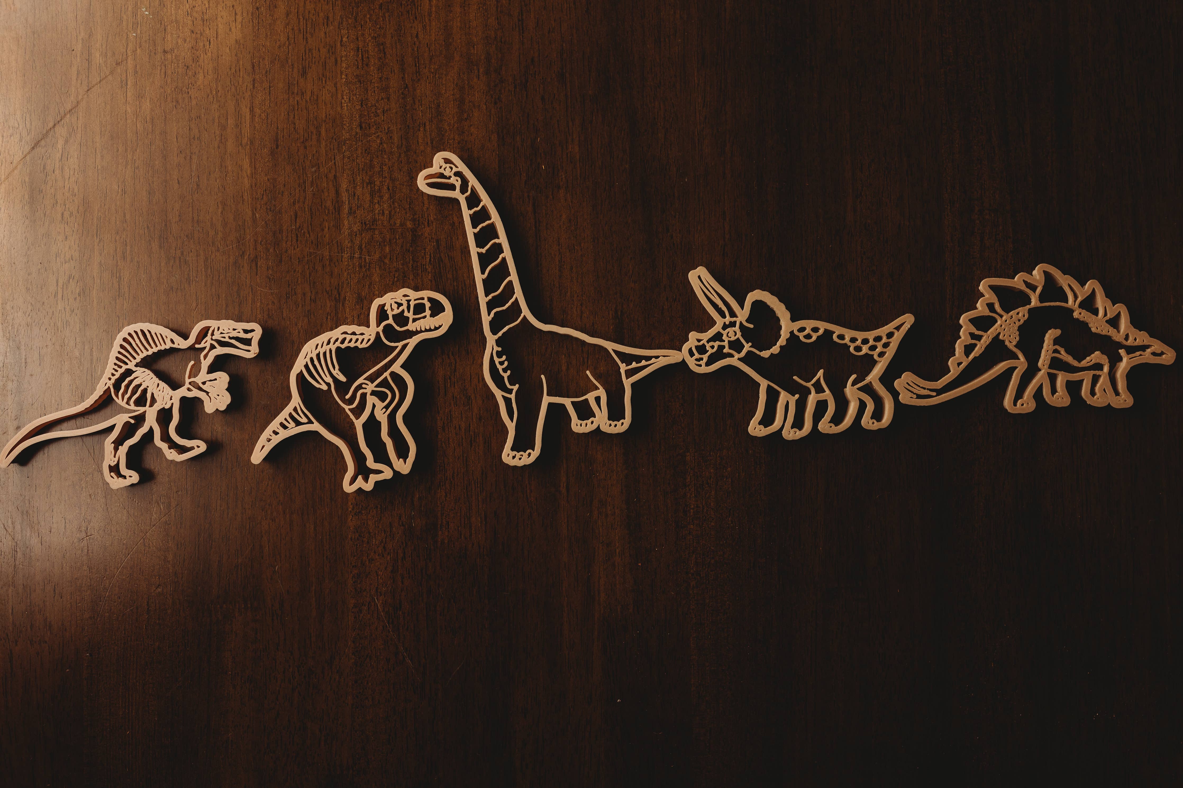 Stegosaurus Dino Eco Cutter™ Play Doh Or Cookie Dough Cutter Dinosaur