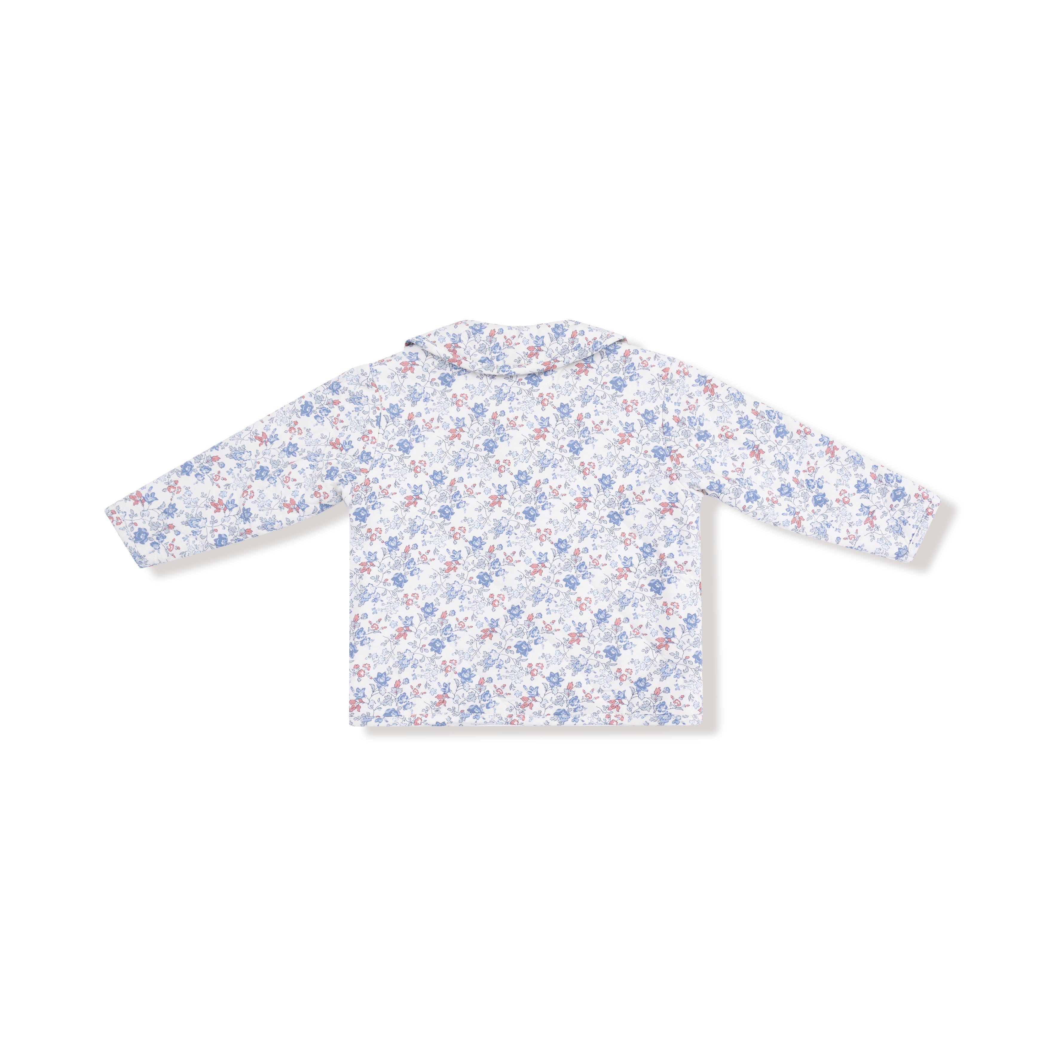 Quilted Jacket With Peter Pan Collar
