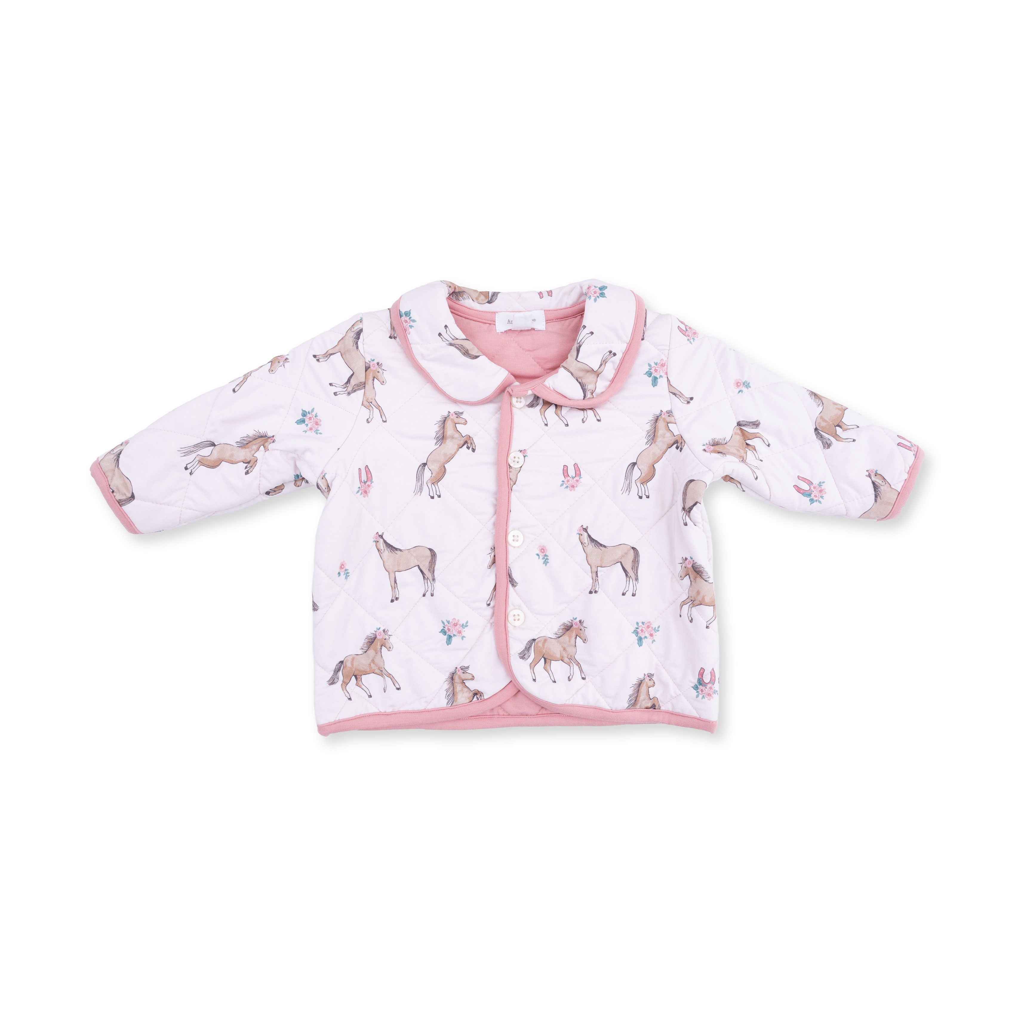 I Love Horses - Quilted Jacket
