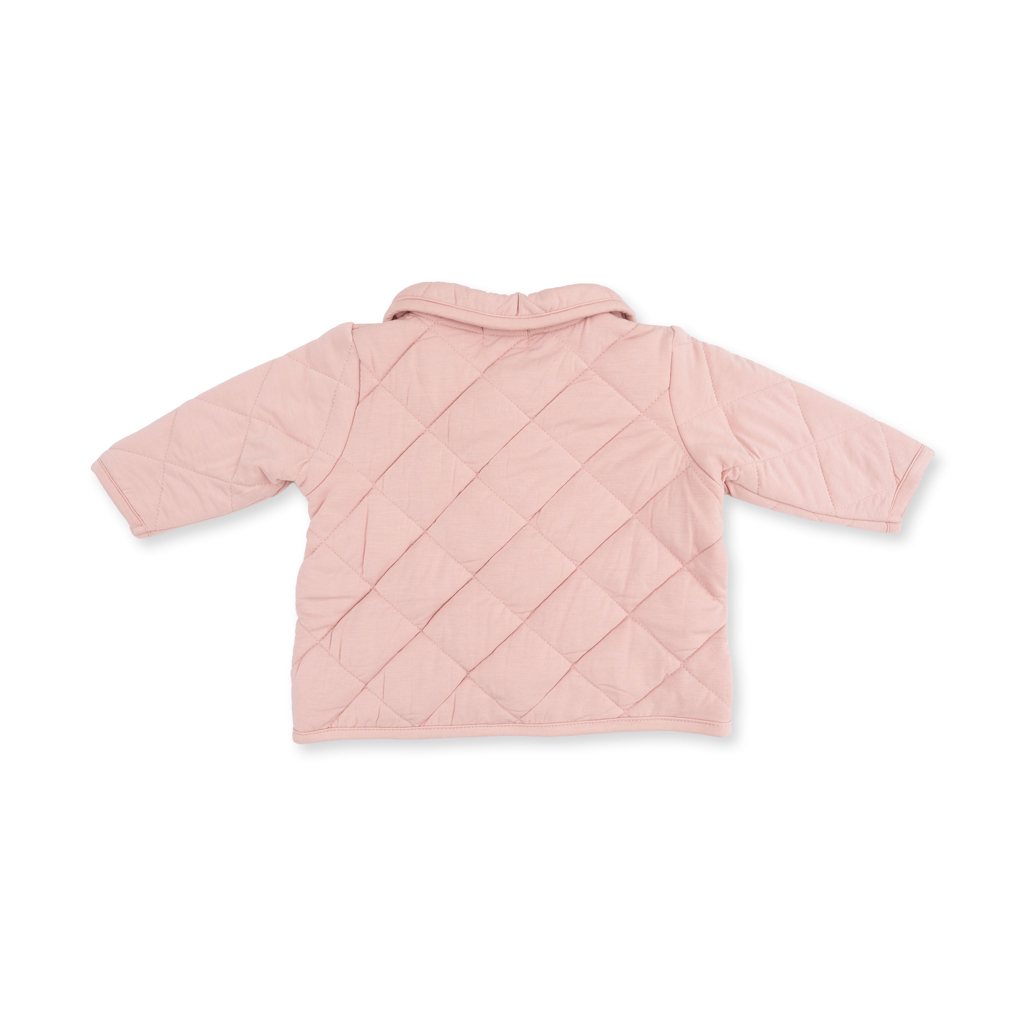 Solid Mellow Rose - Quilted Jacket
