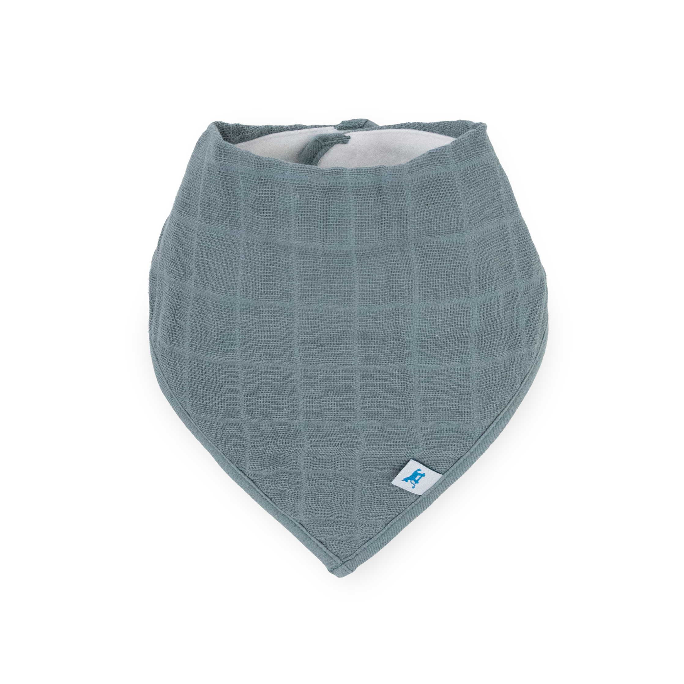Cotton Muslin + Fleece Bandana Bib 4 Pack - Woof
