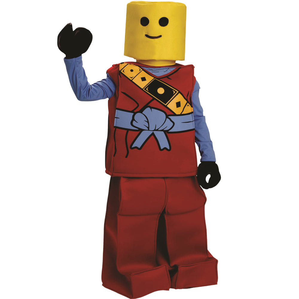 Toy Block Ninja Costume - Red - Kids